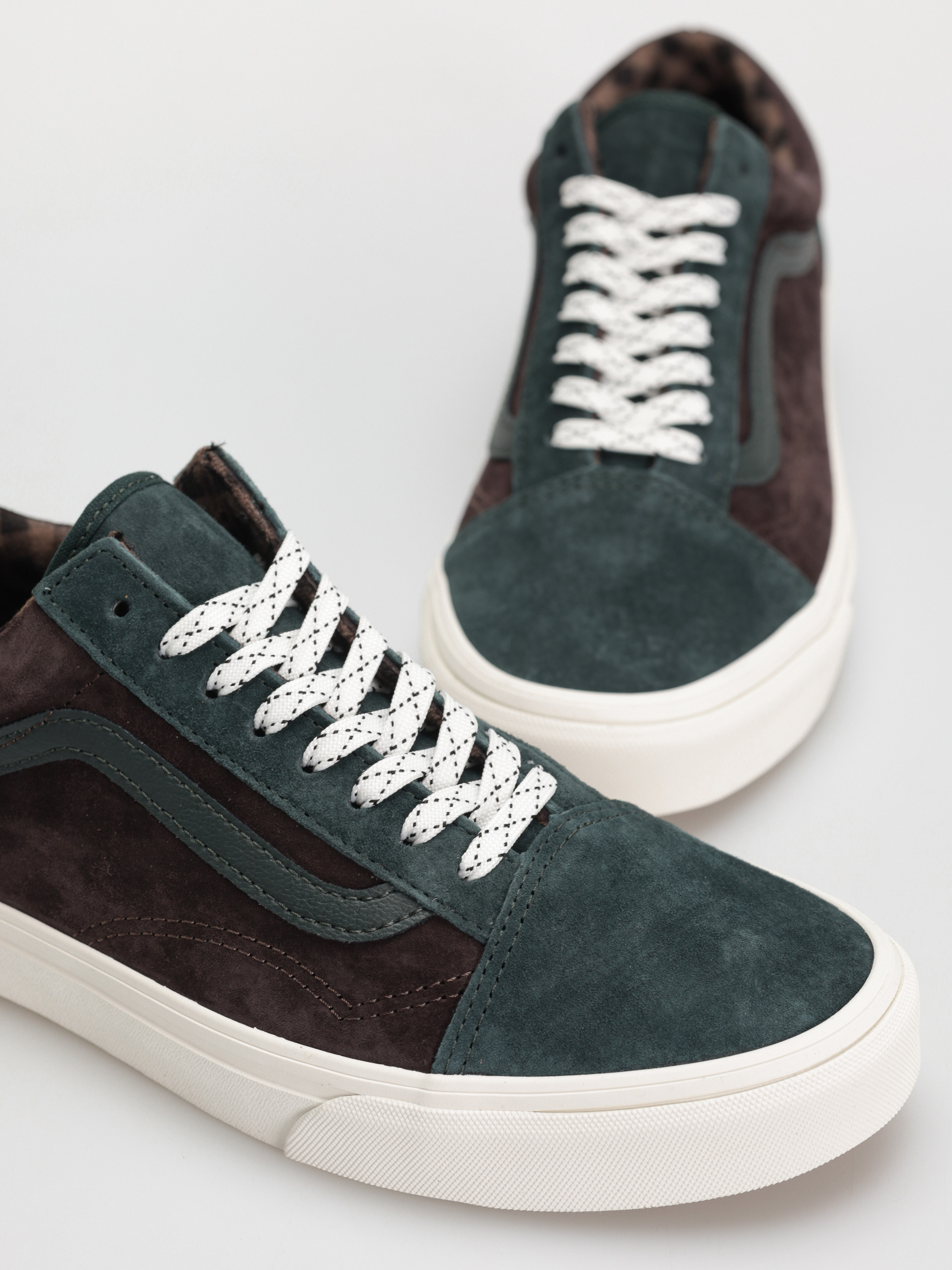 Обувки Vans Old Skool (pig suede plaid scarab)