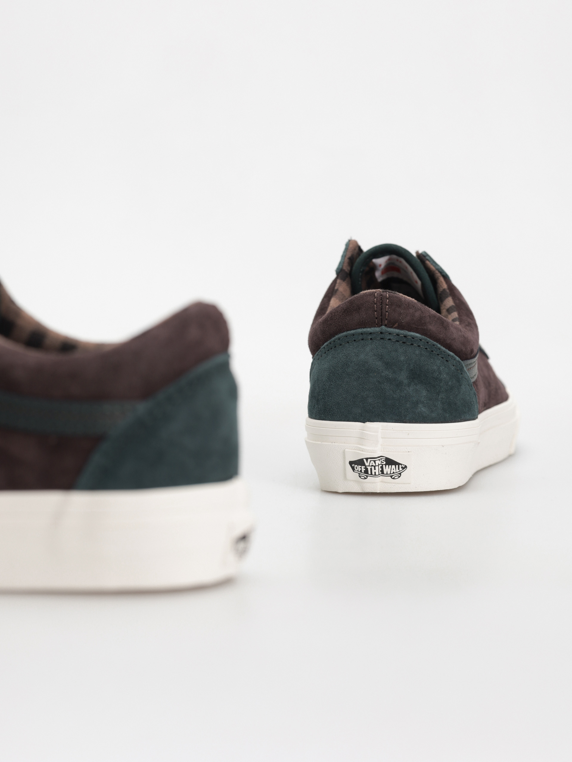 Обувки Vans Old Skool (pig suede plaid scarab)