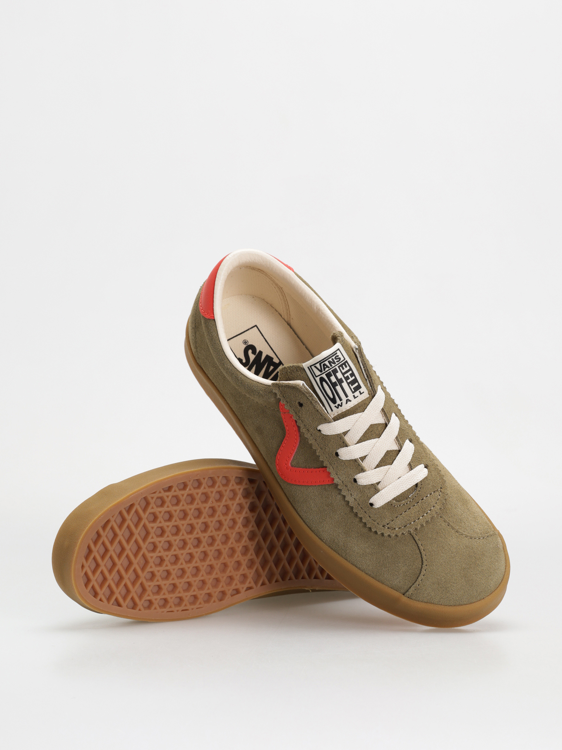Обувки Vans Sport Low (gum pop olive/red)