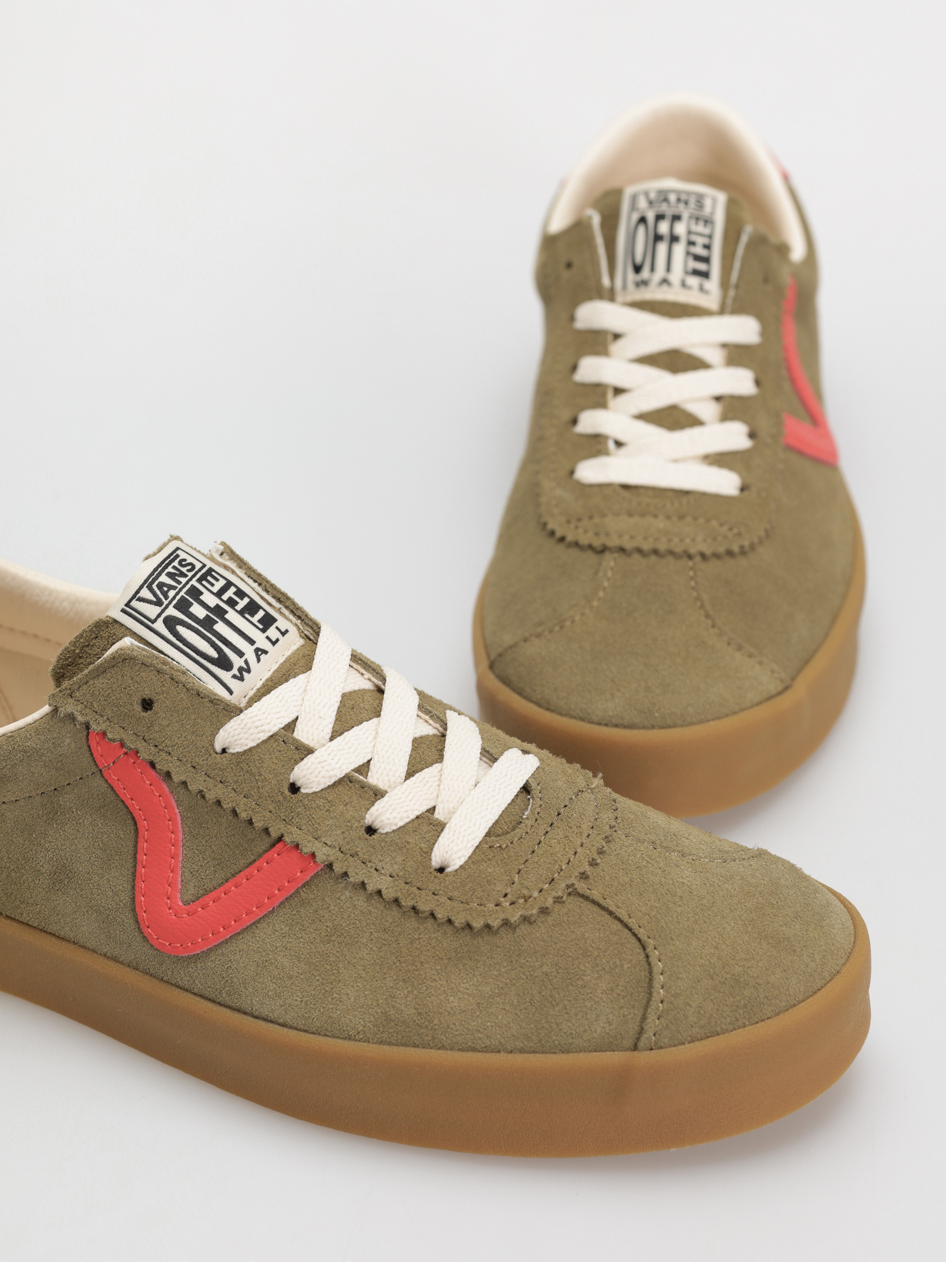 Обувки Vans Sport Low (gum pop olive/red)