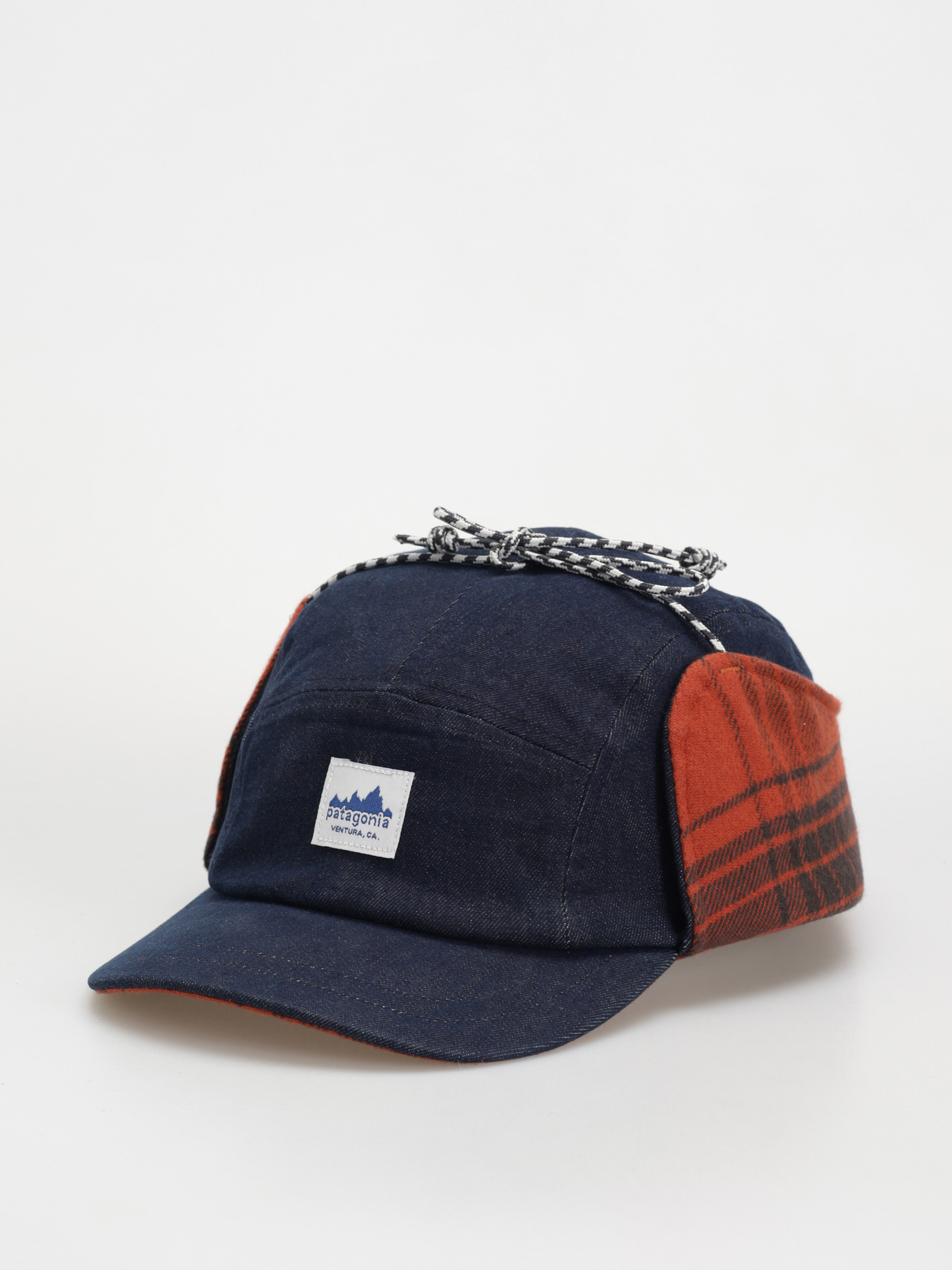 u0428u0430u043fu043au0430 u0441 u043au043eu0437u0438u0440u043au0430 Patagonia Range Earflap (cascade burnished red)