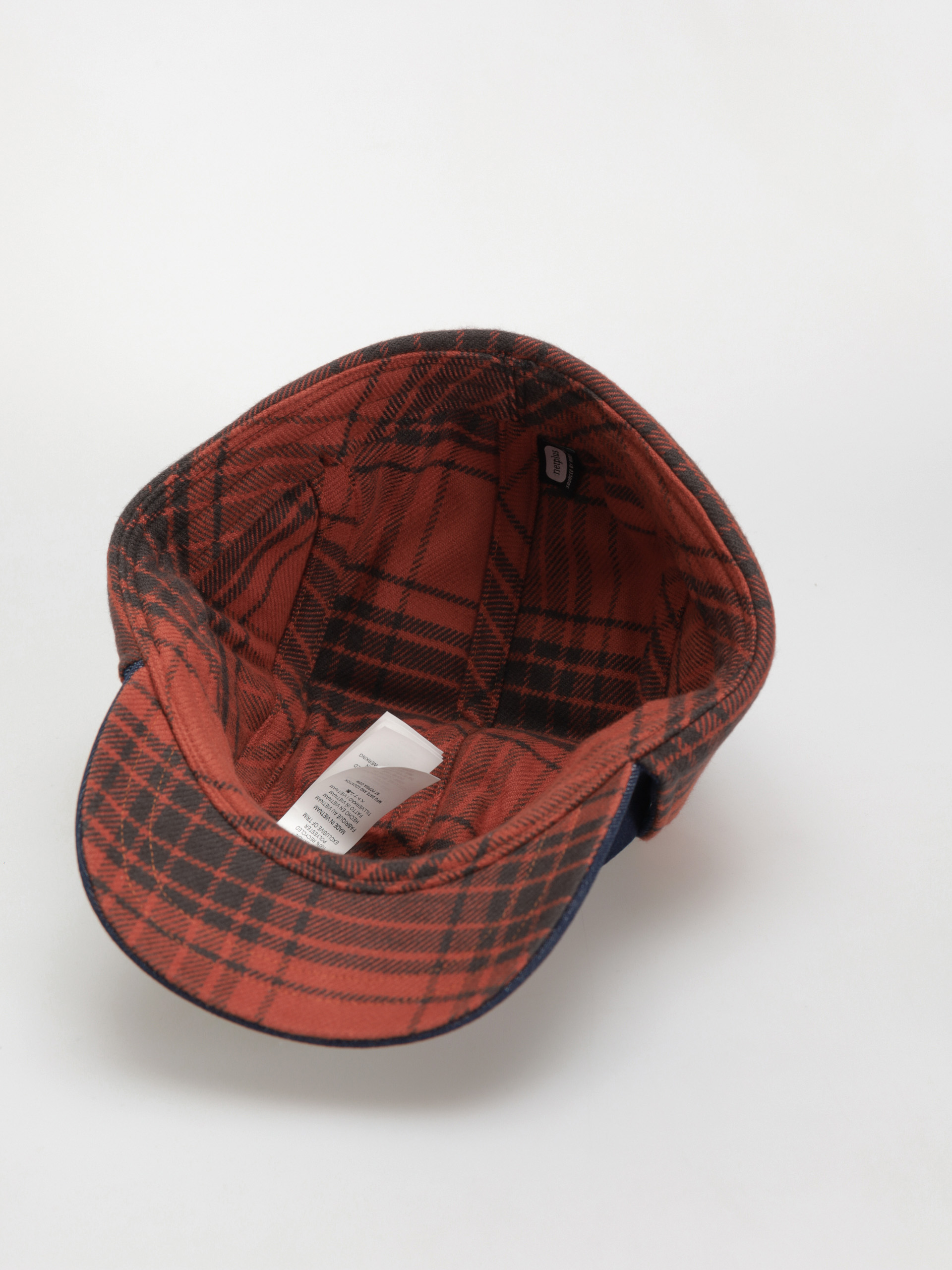 Шапка с козирка Patagonia Range Earflap (cascade burnished red)