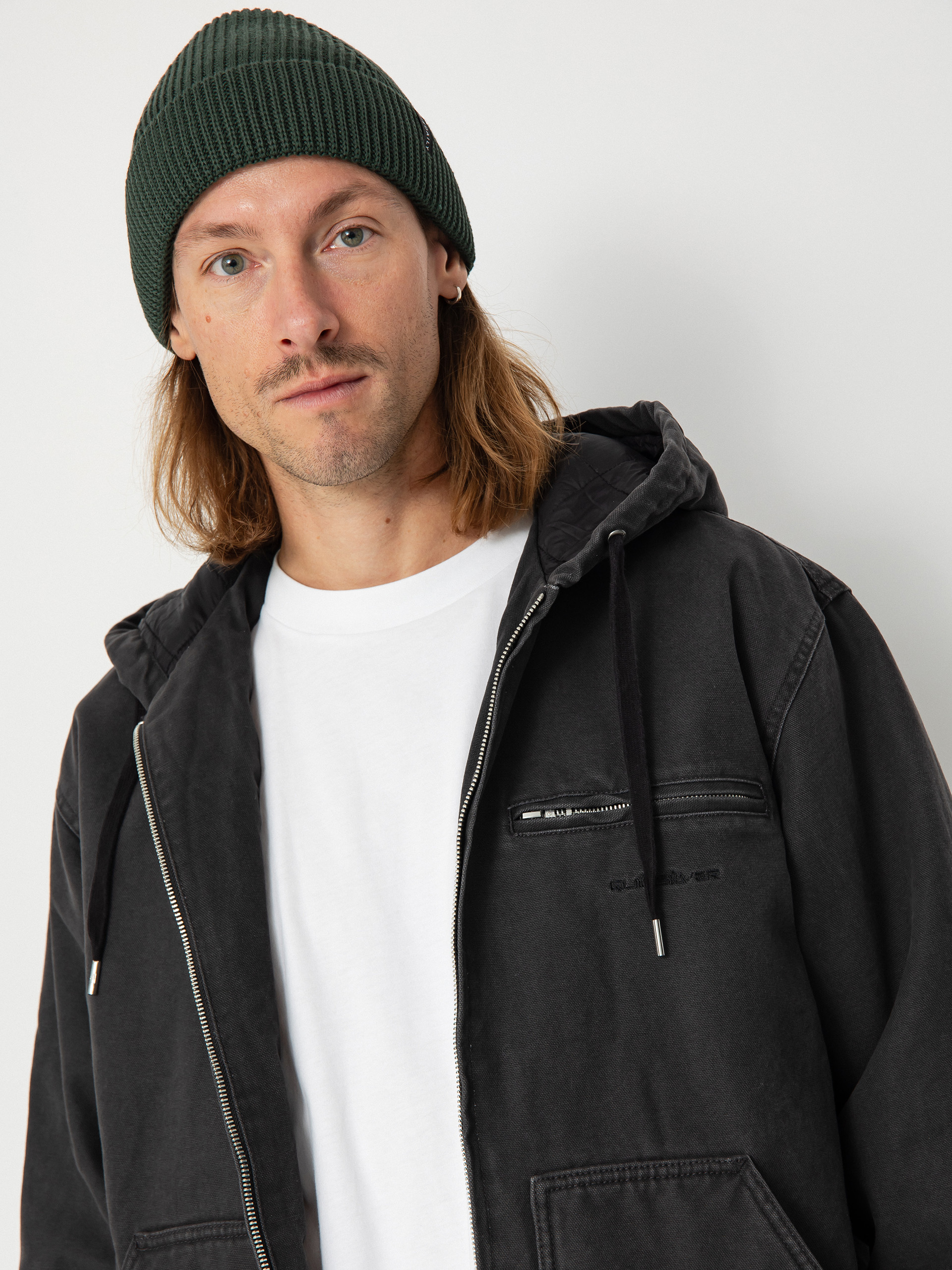 Яке Quiksilver Straight Out Hood (tarmac)