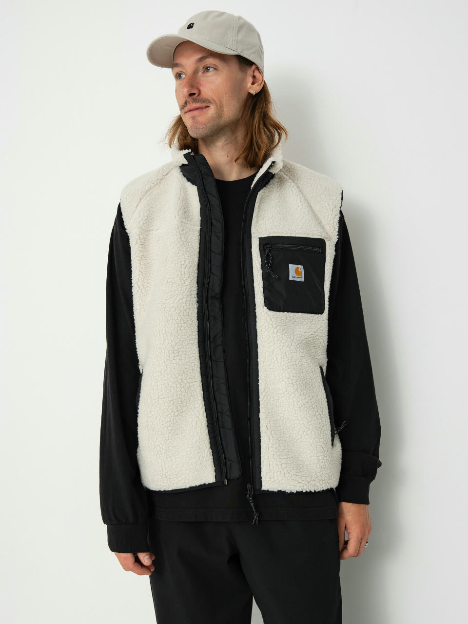 Елек Carhartt WIP Prentis Liner (moonbeam/black)