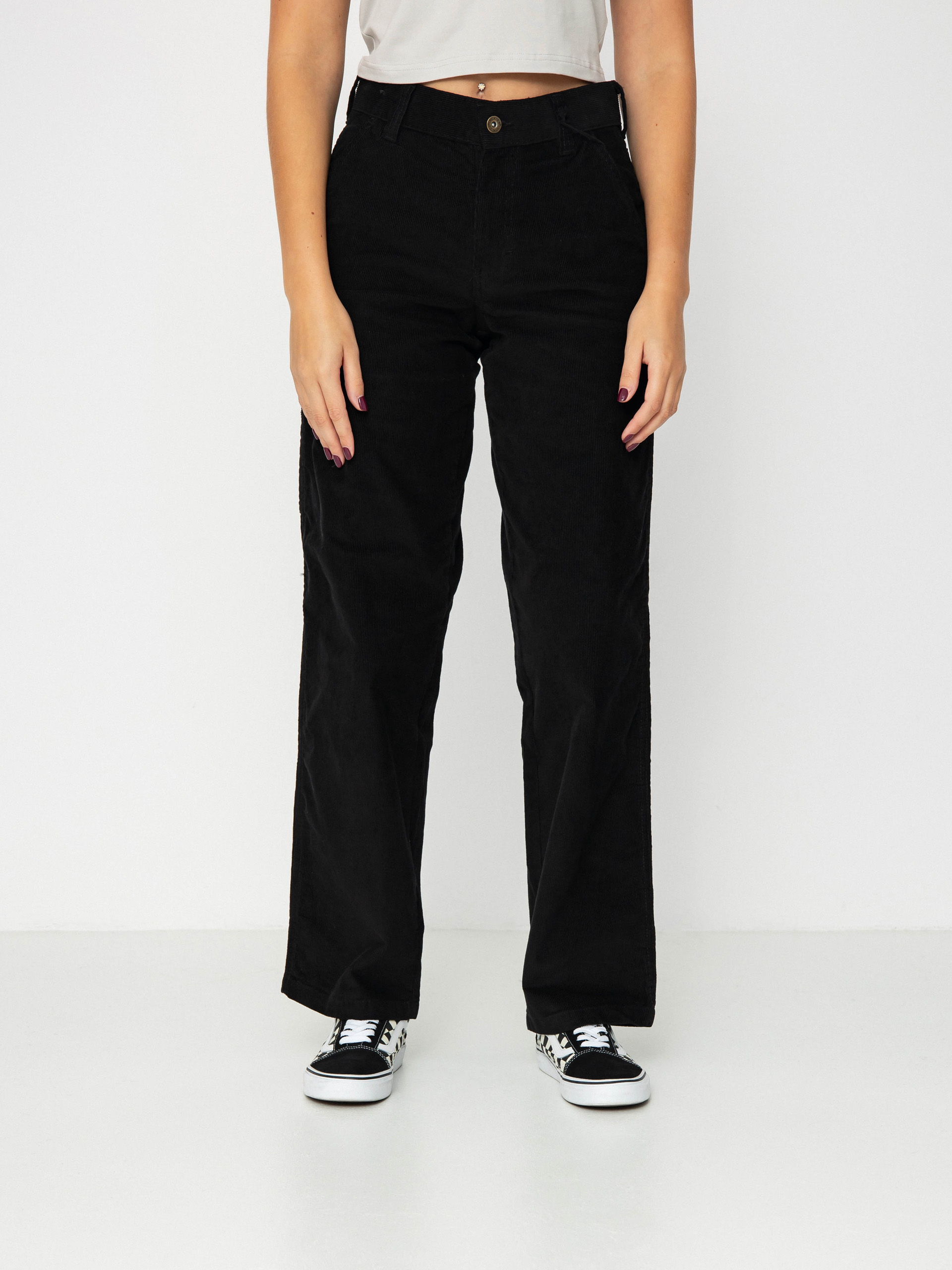 Панталони Dickies Corduroy Carpenter Wmn (black)