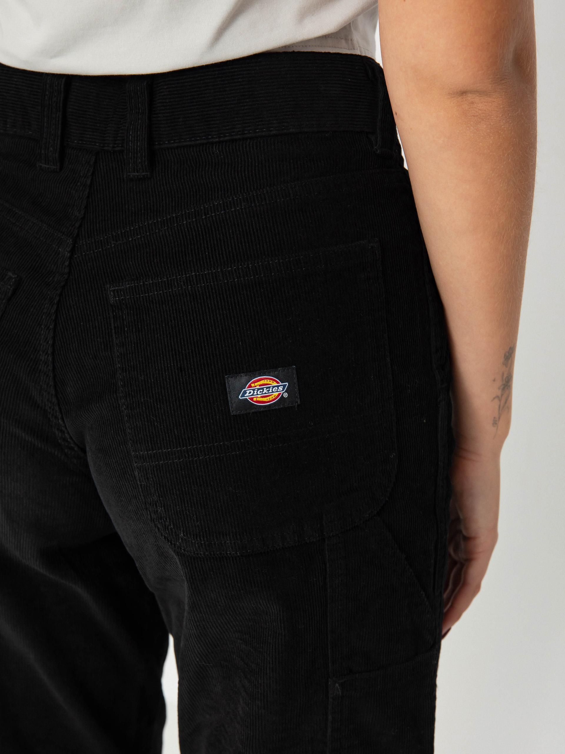 Панталони Dickies Corduroy Carpenter Wmn (black)