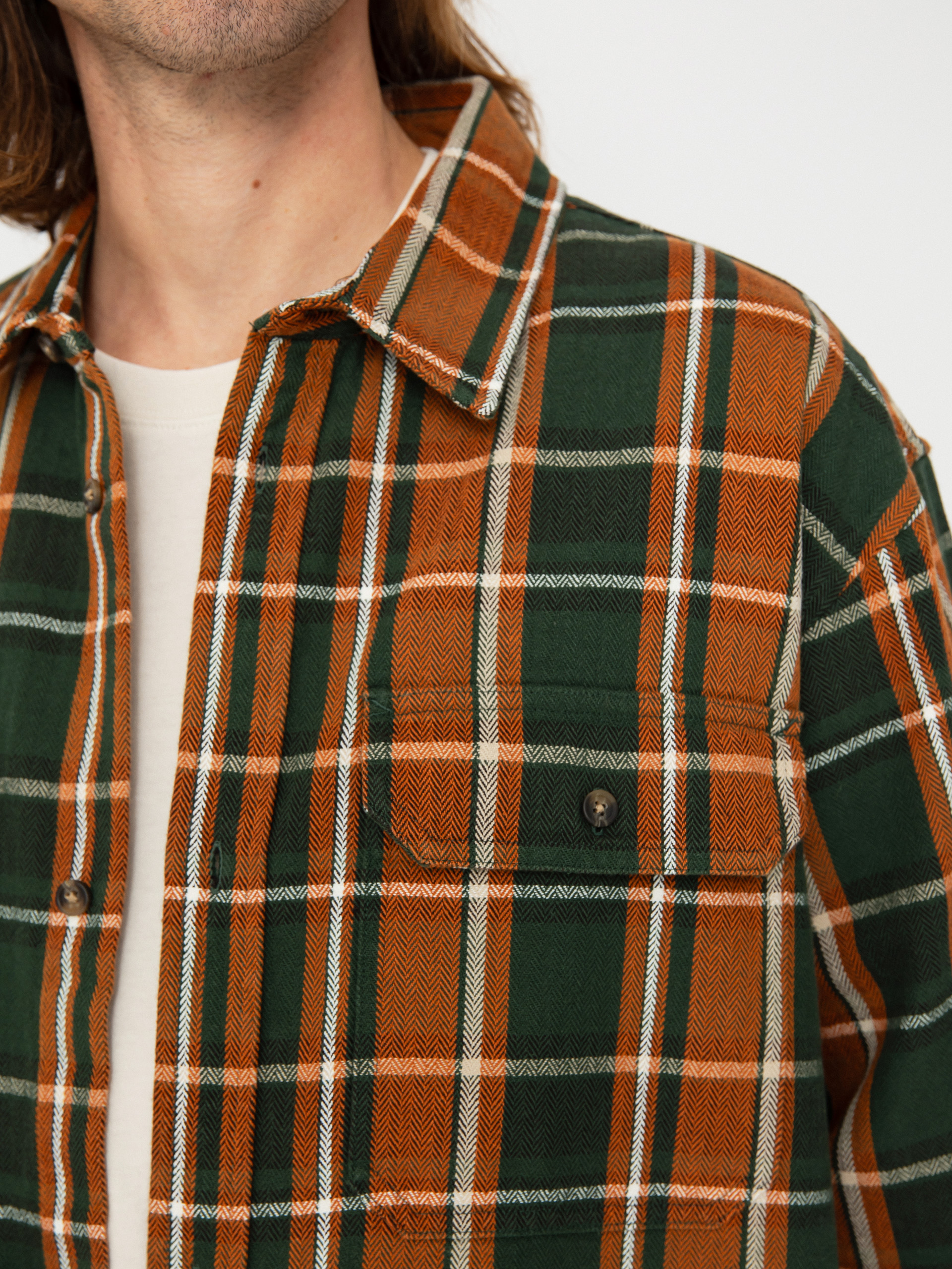 Риза Carhartt WIP Hobart (hobart check/sycamore tree)