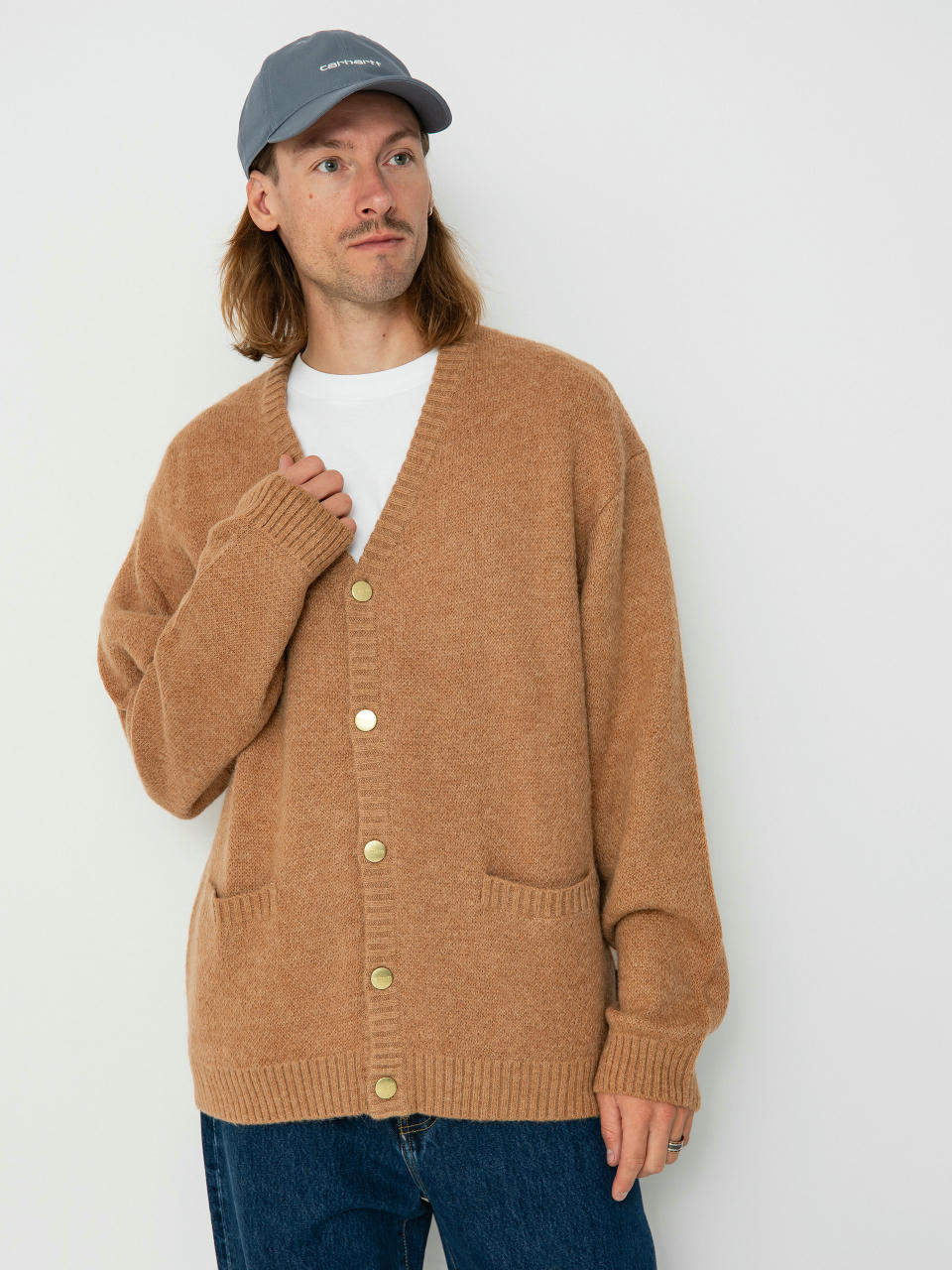 Пуловер Carhartt WIP Merton Cardigan (peanut)