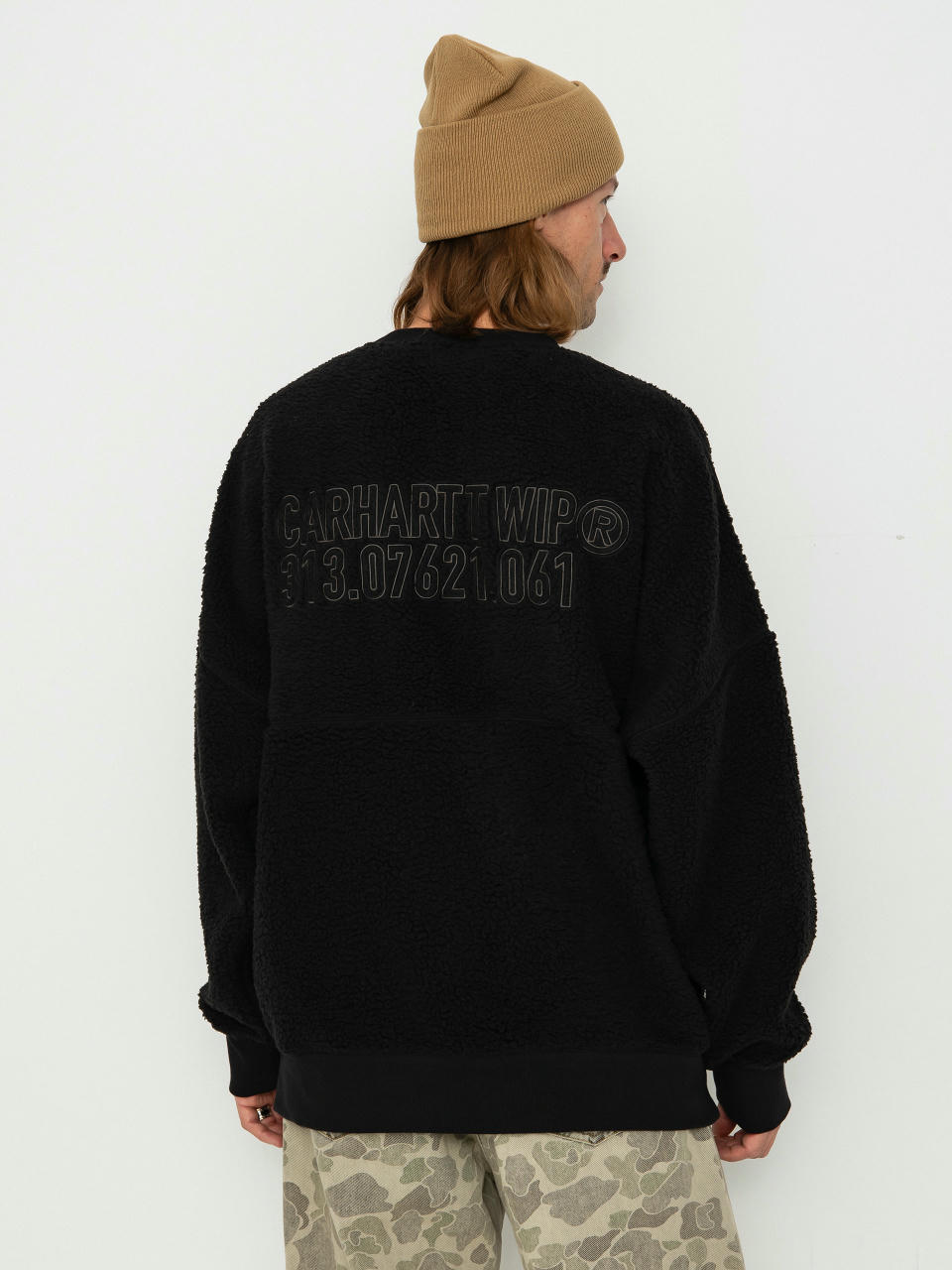 Суитшърт Carhartt WIP Coordinate (black/grey)