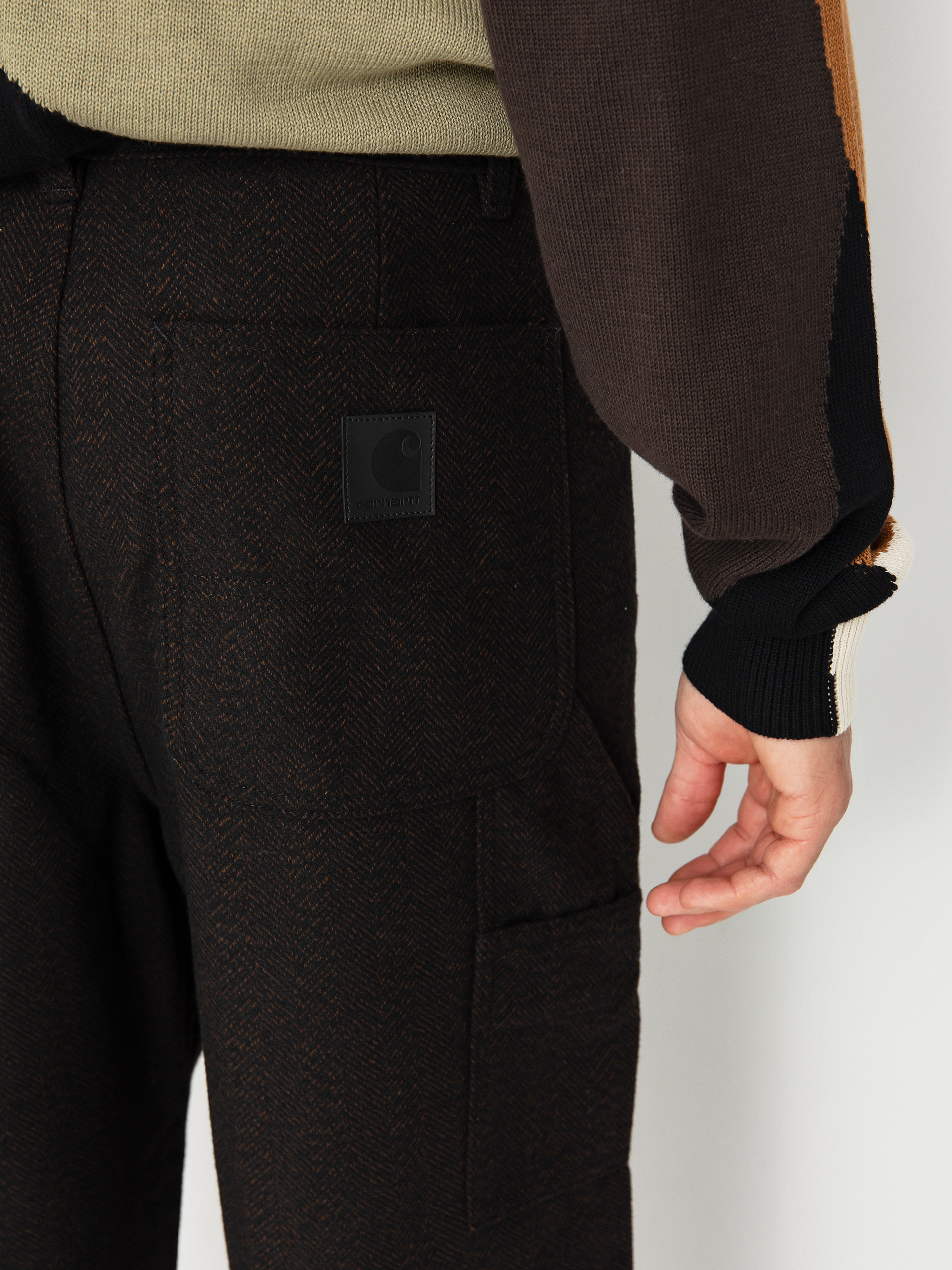 Панталони Carhartt WIP Truman (chocolate/black)