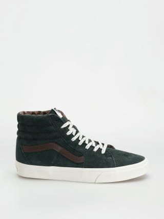 Обувки Vans Sk8 Hi (pig suede plaid scarab)