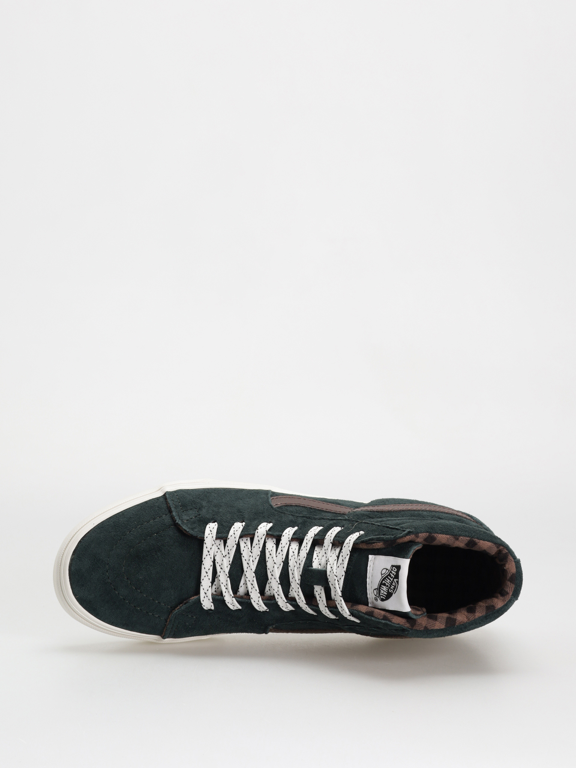 Обувки Vans Sk8 Hi (pig suede plaid scarab)