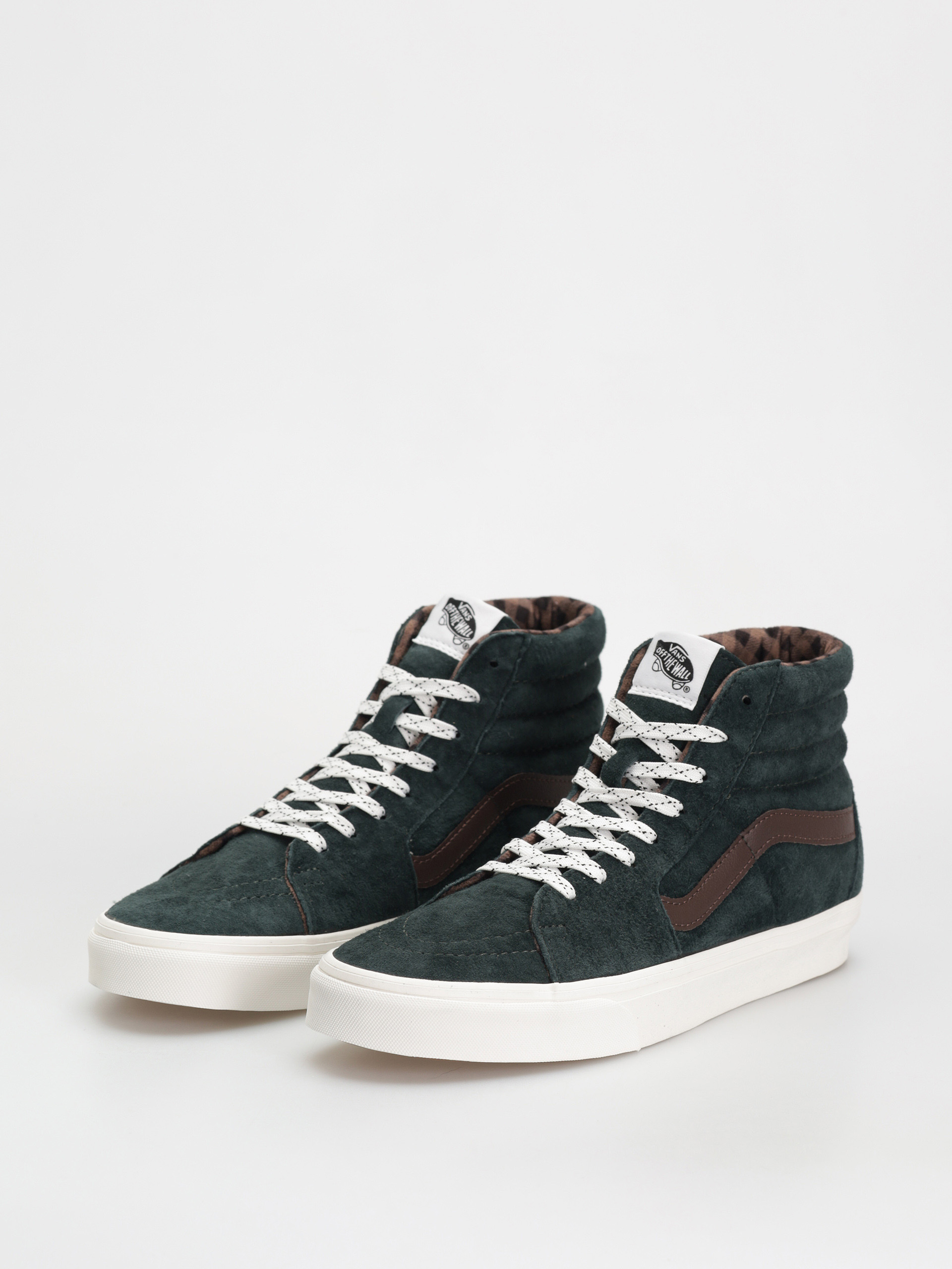 Обувки Vans Sk8 Hi (pig suede plaid scarab)