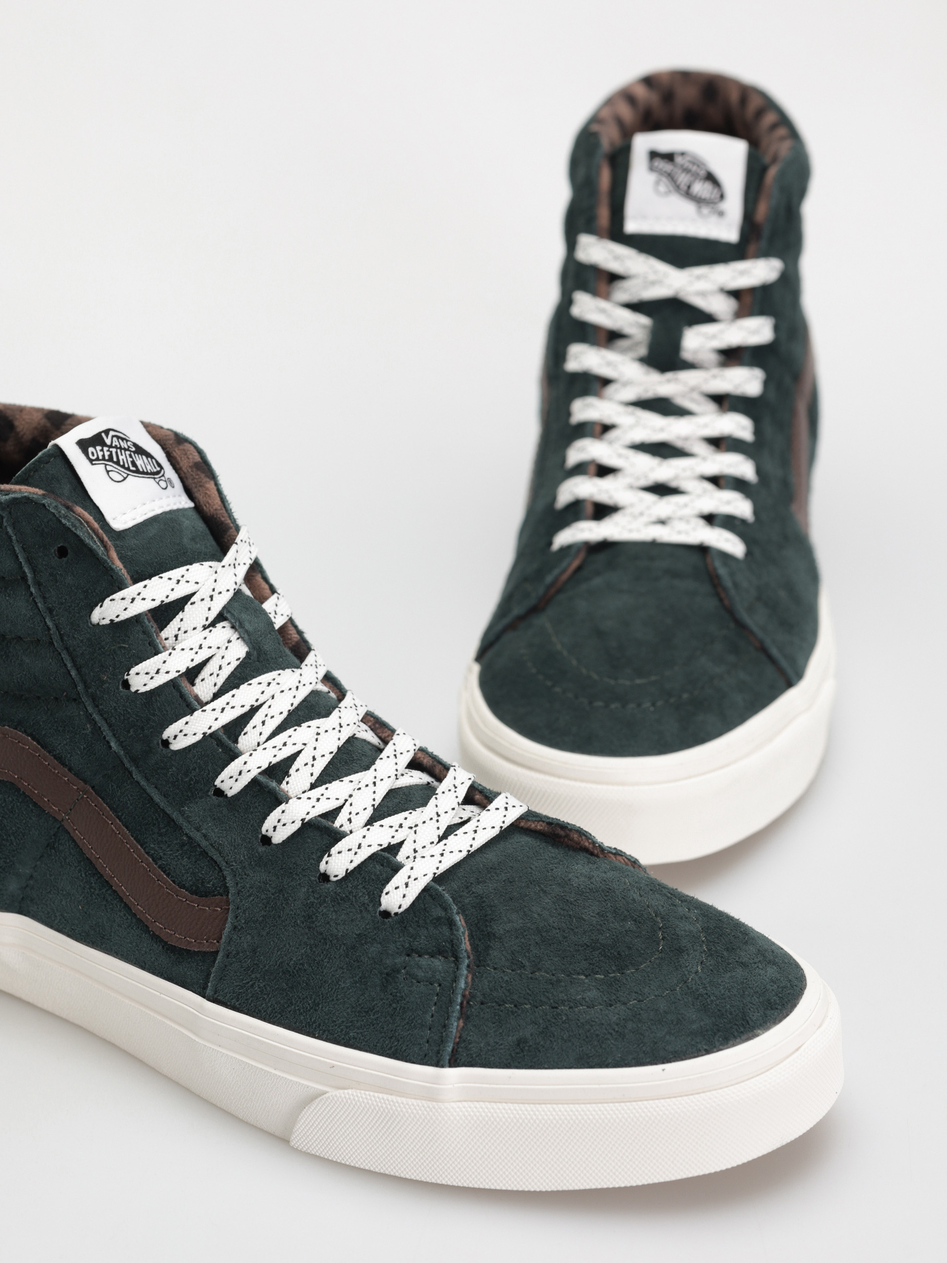 Обувки Vans Sk8 Hi (pig suede plaid scarab)