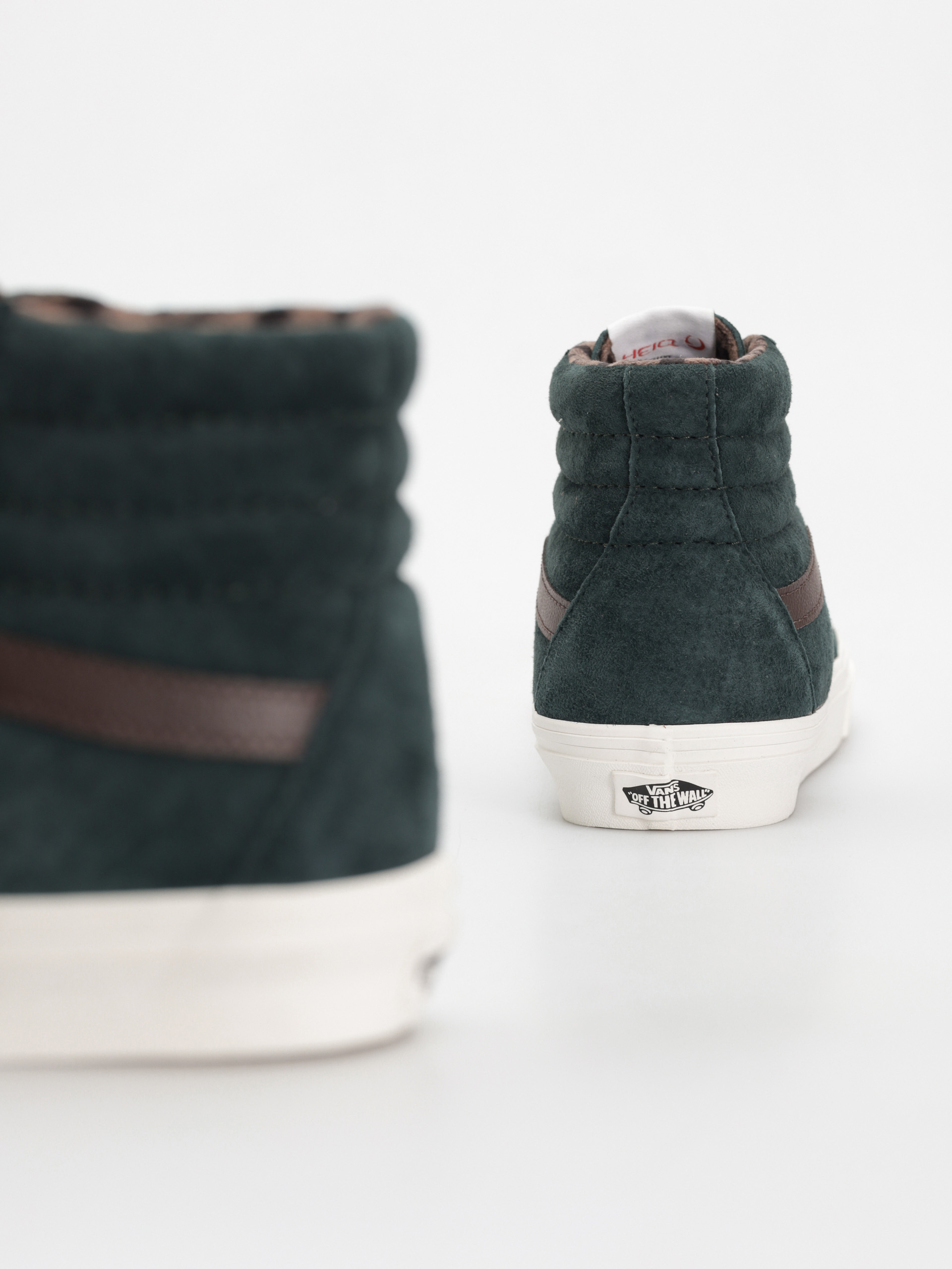 Обувки Vans Sk8 Hi (pig suede plaid scarab)