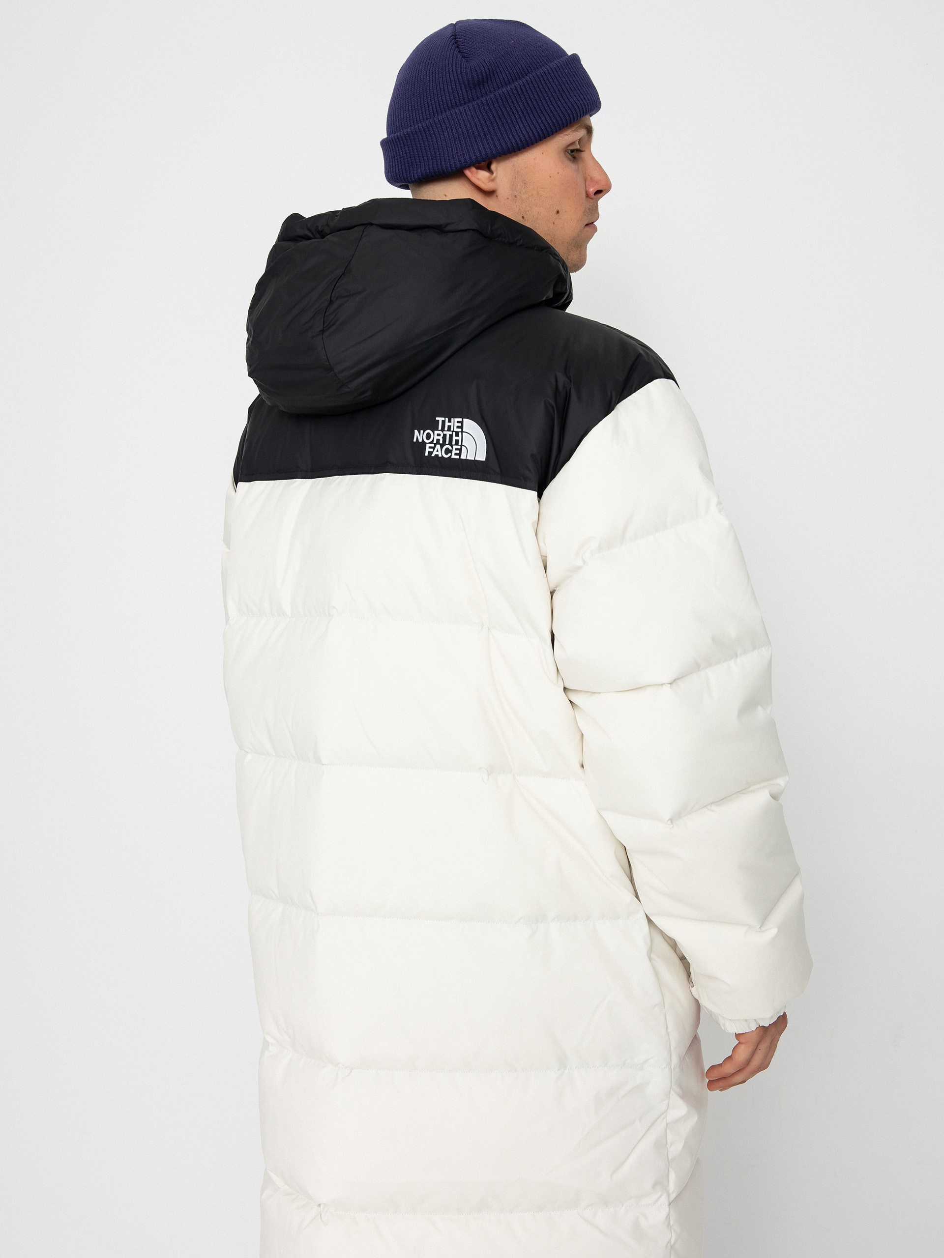 Яке The North Face Nuptse Parka (white dune/tnf black)