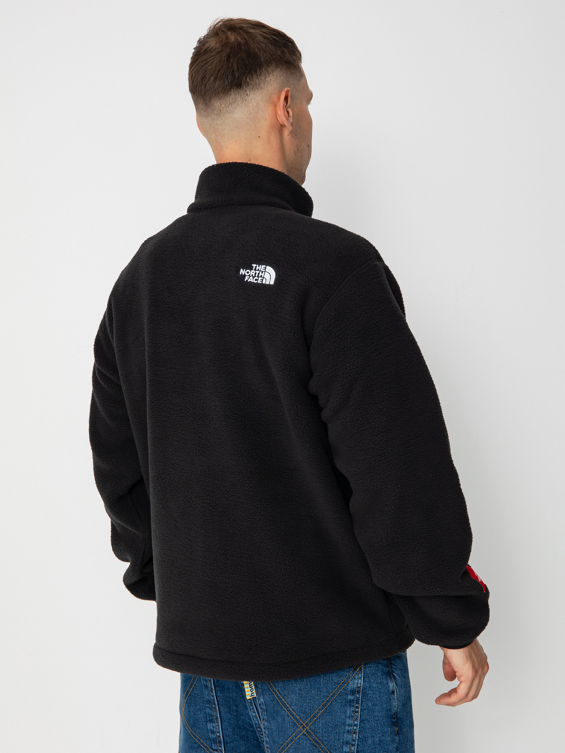 Мъжки Поларени суитшърт The North Face Tnf Fleeski FZ (tnf black)