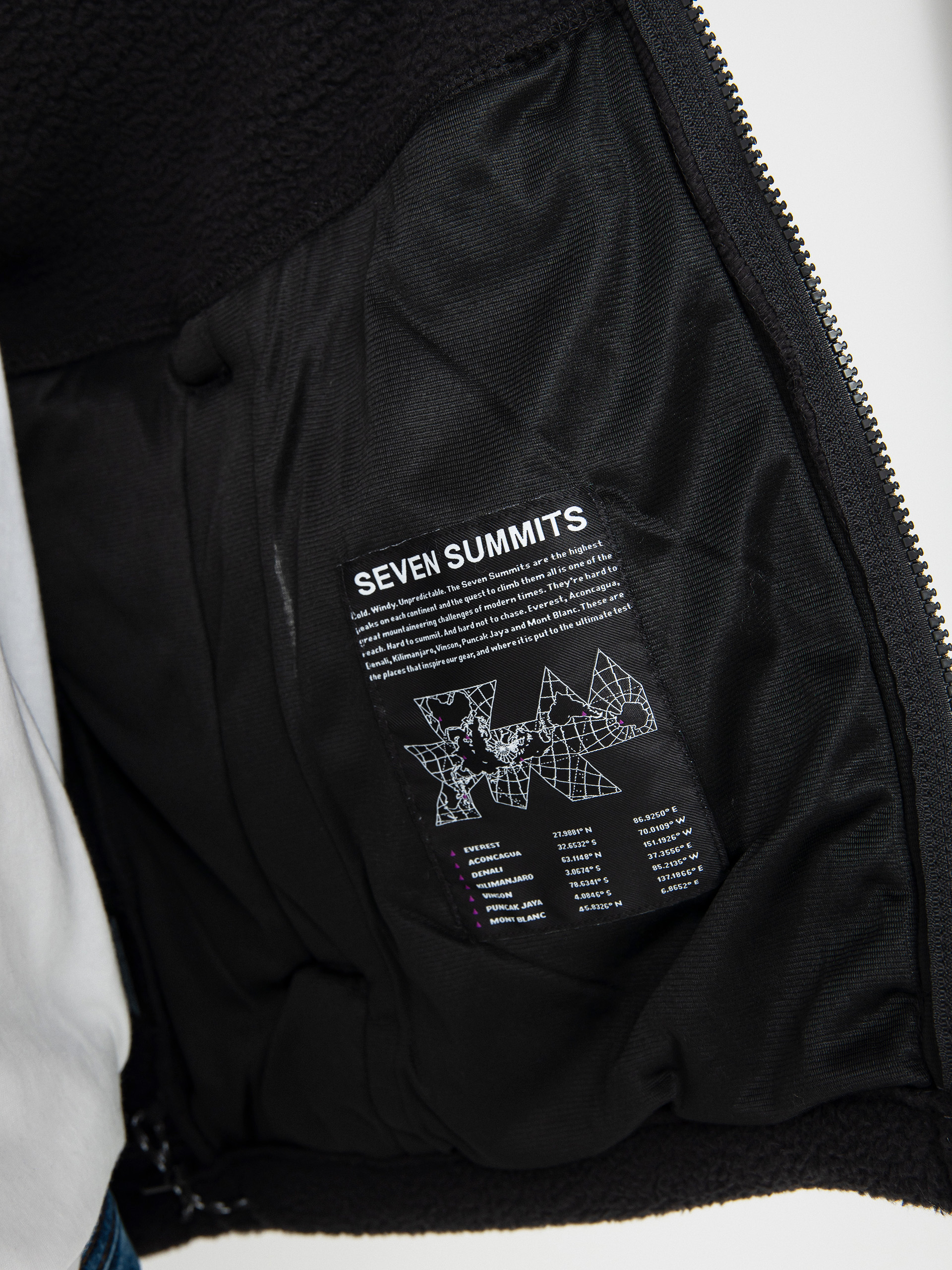 Мъжки Поларени суитшърт The North Face Tnf Fleeski FZ (tnf black)