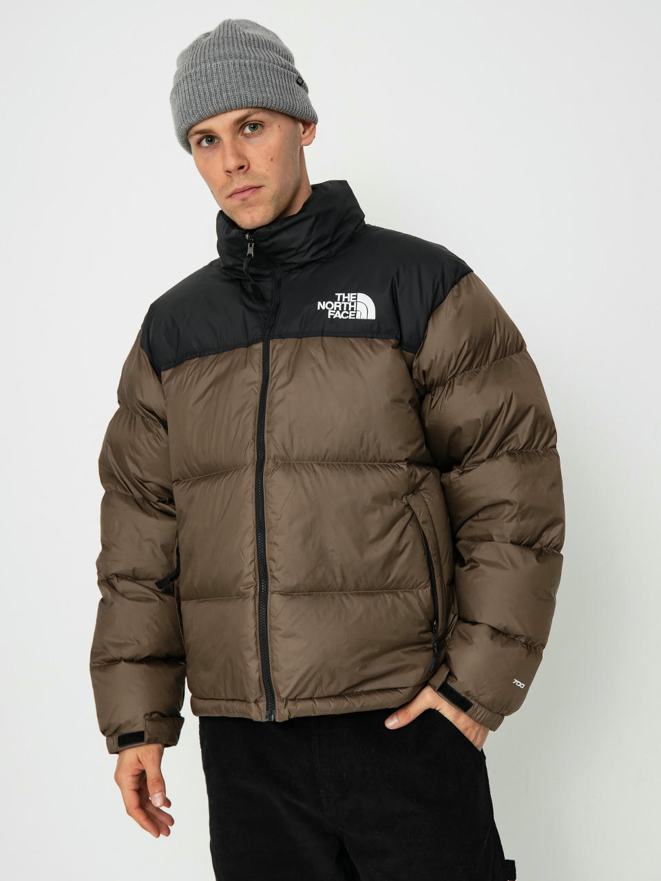 Яке The North Face 1996 Retro Nuptse (smokey brown/tnf black)