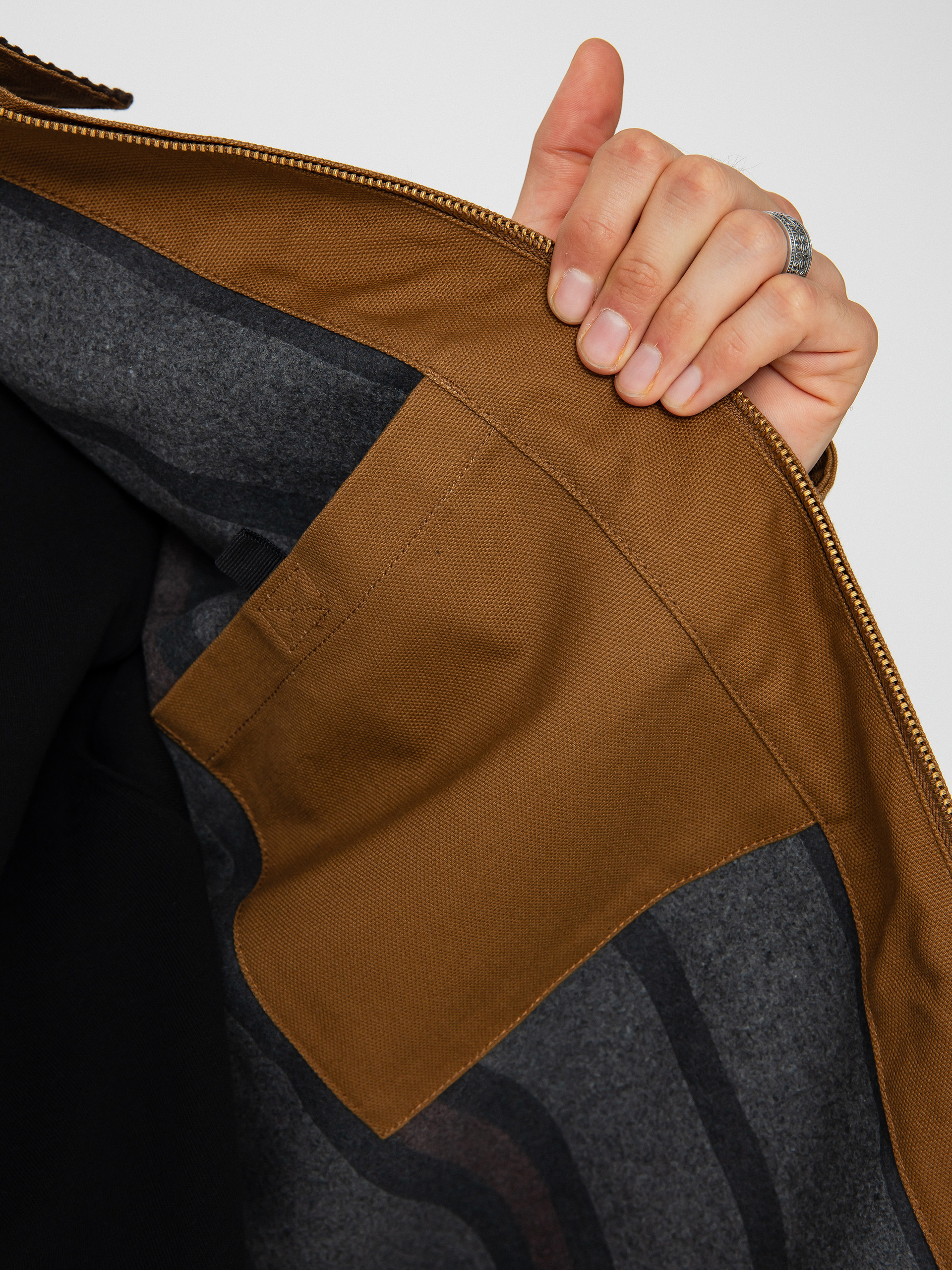 Яке Carhartt WIP Detroit (hamilton brown/tobacco)