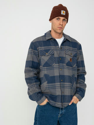 Яке Brixton Durham Lined (washed navy/beige plaid)