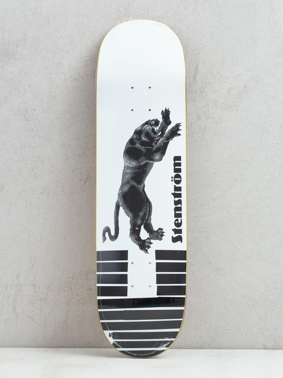 Дъска Polar Skate David Stenstrom Tape and Panther (white/black)