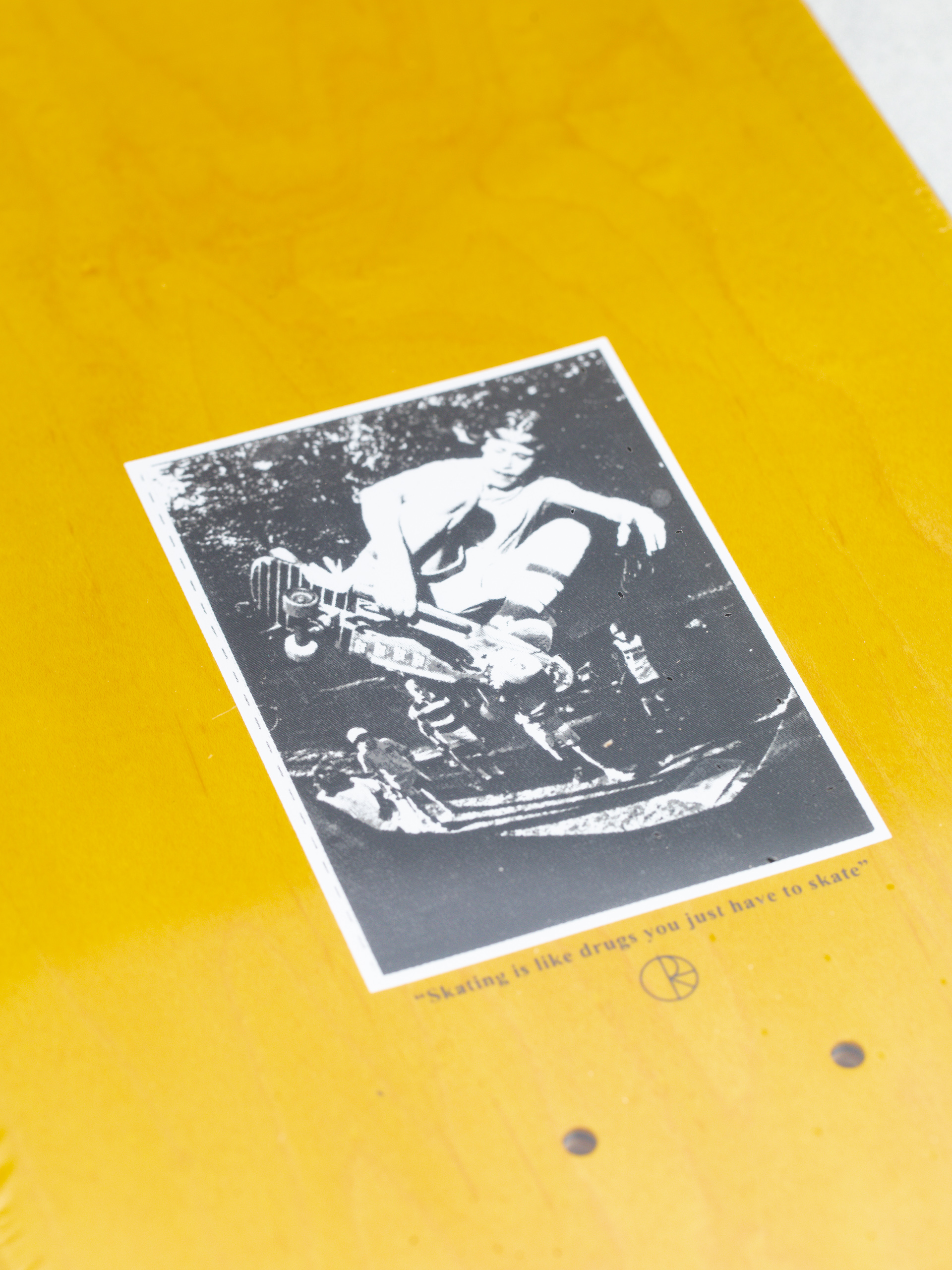 Дъска Polar Skate David Stenstrom Tape and Panther (white/black)