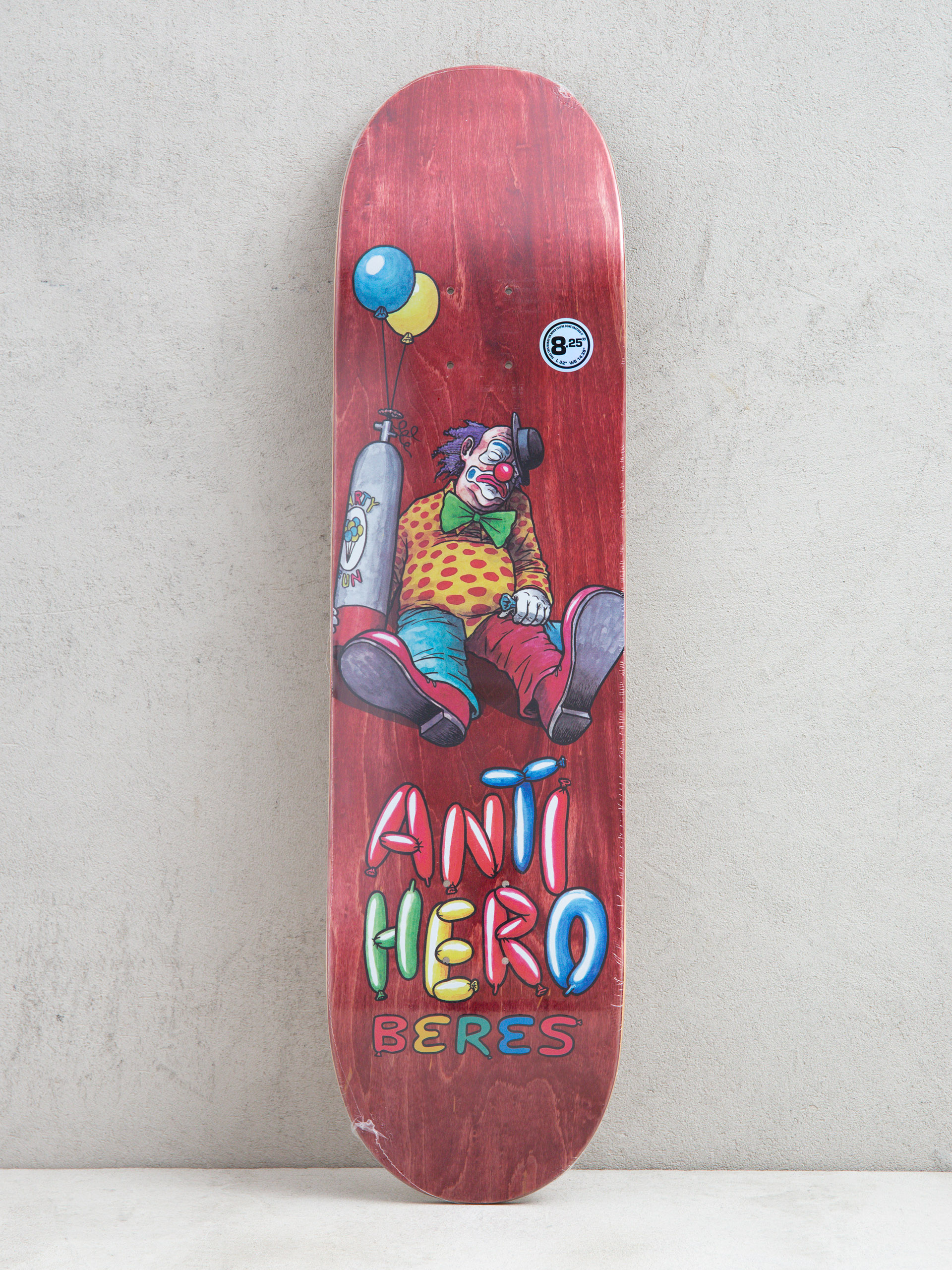 Bg Raney Дъска Antihero Raney Bozos (burgundy)