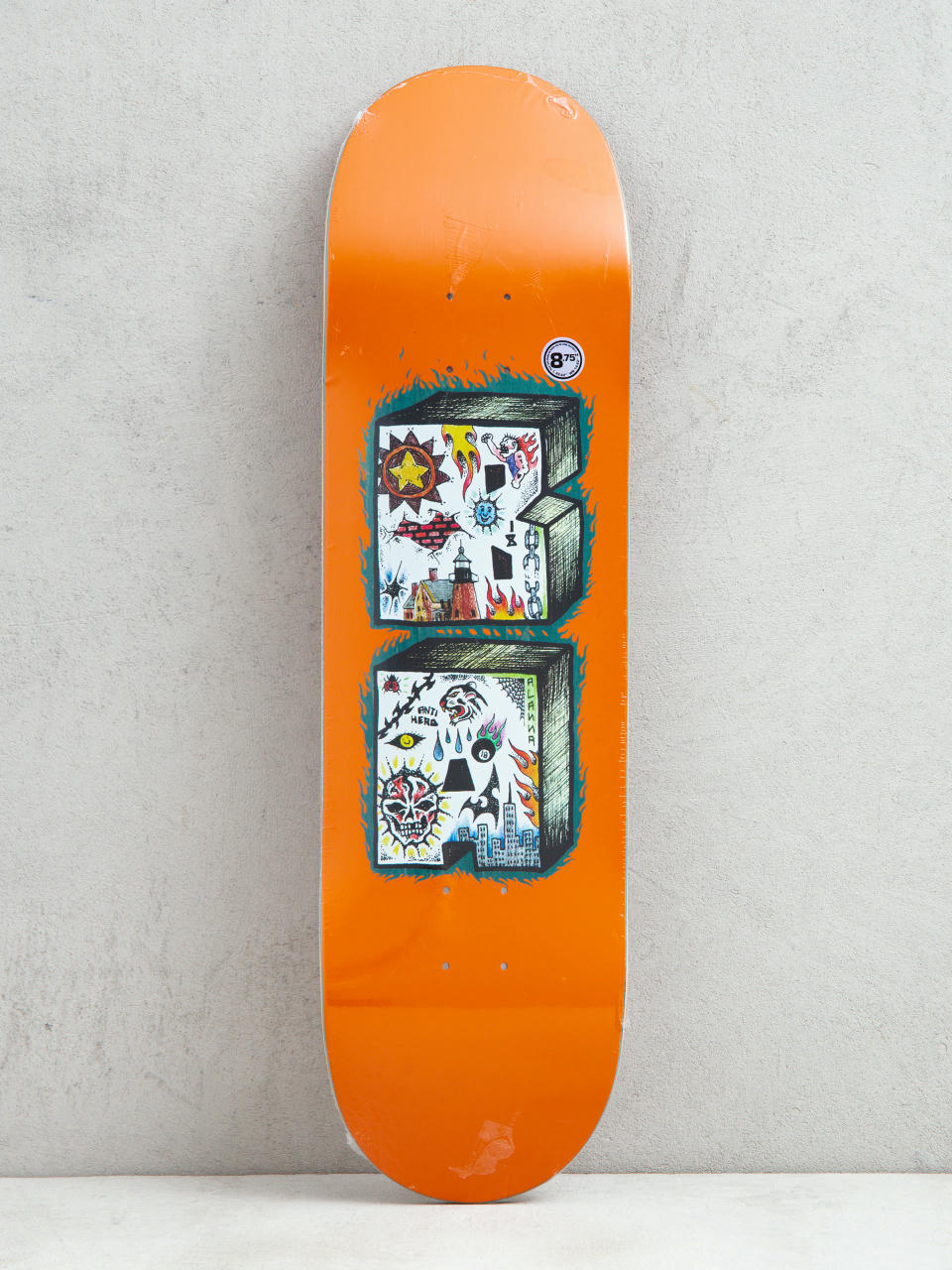 Дъска Antihero Ba Stacked (orange)