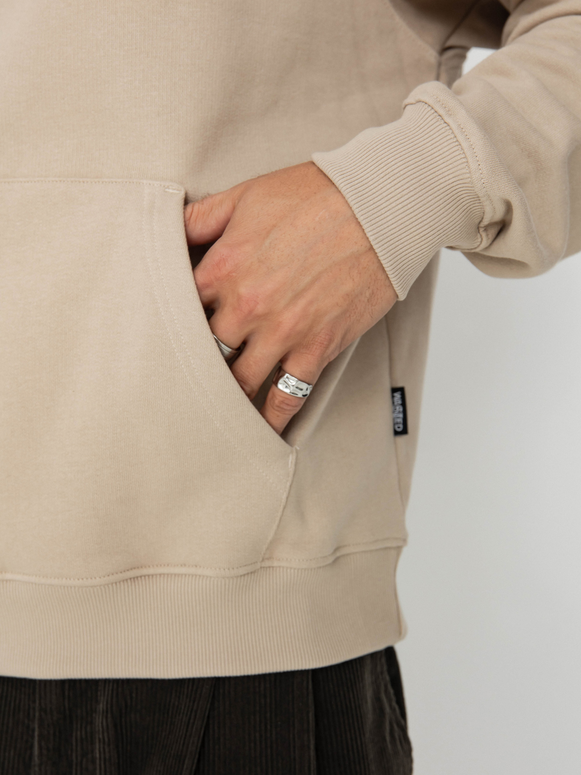 Суитшърт с качулка Wasted Paris United HD (sand)