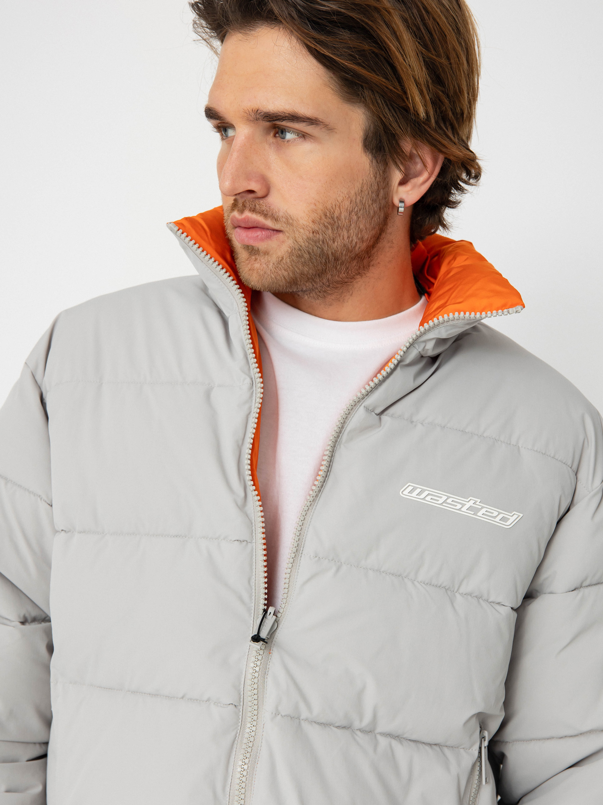 Яке Wasted Paris Pulse Puffer (silver)