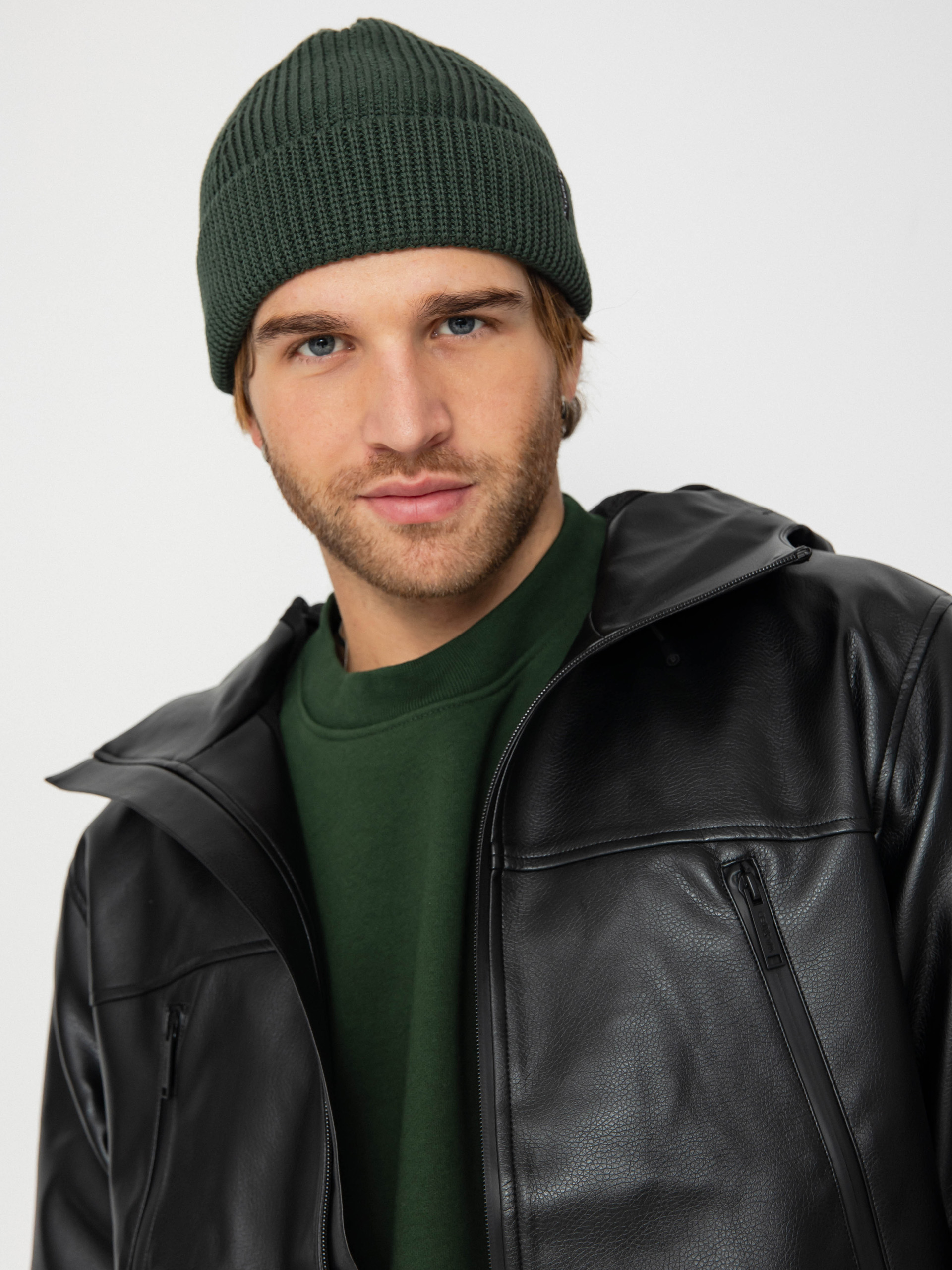 Яке Wasted Paris Kingdom Faux Leather Windbreaker (black)