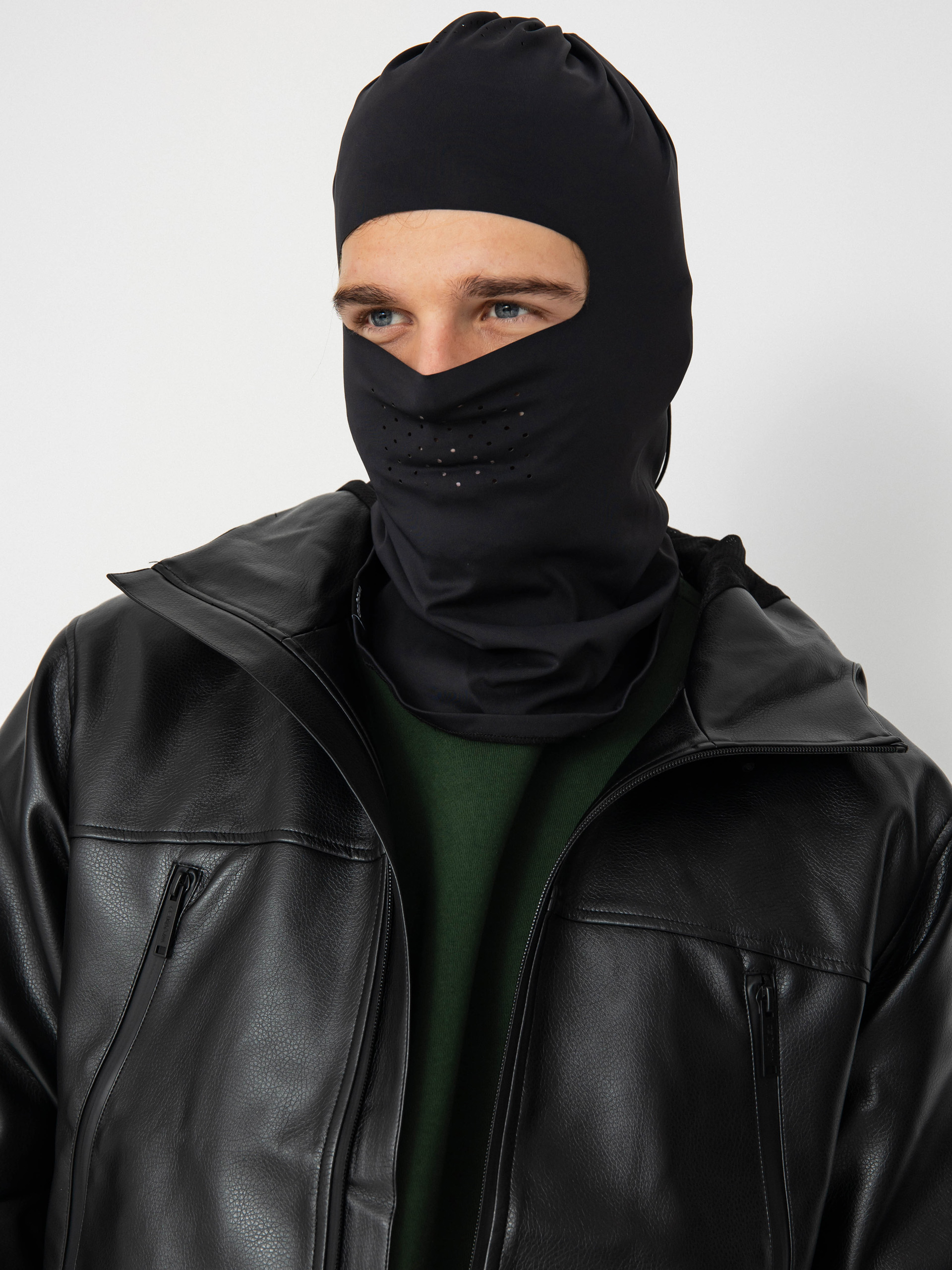 Яке Wasted Paris Kingdom Faux Leather Windbreaker (black)