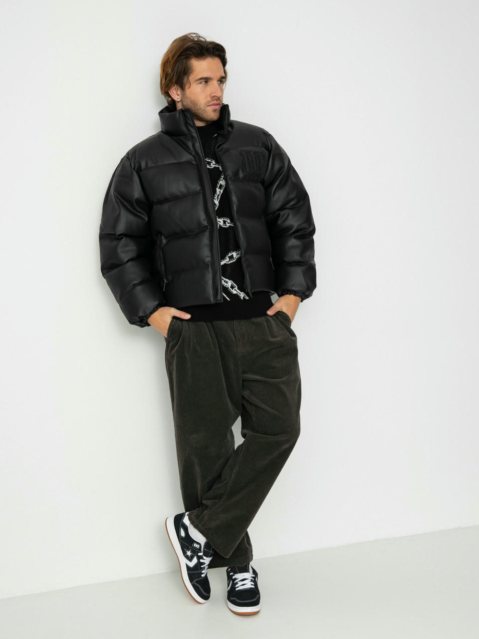 Яке Wasted Paris Kingdom Curve Puffer (black)