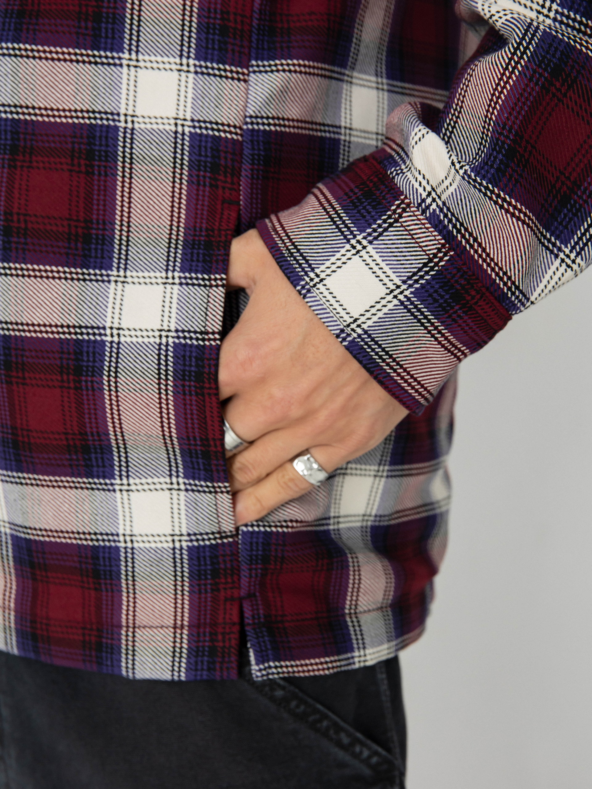 Яке Carhartt WIP Monahan (monahan check/malbec)