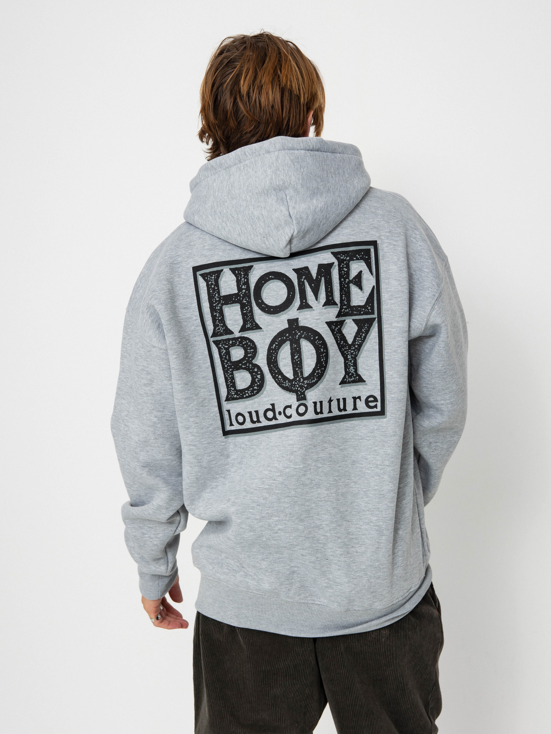 Суитшърт Homeboy Old School (grey heather)