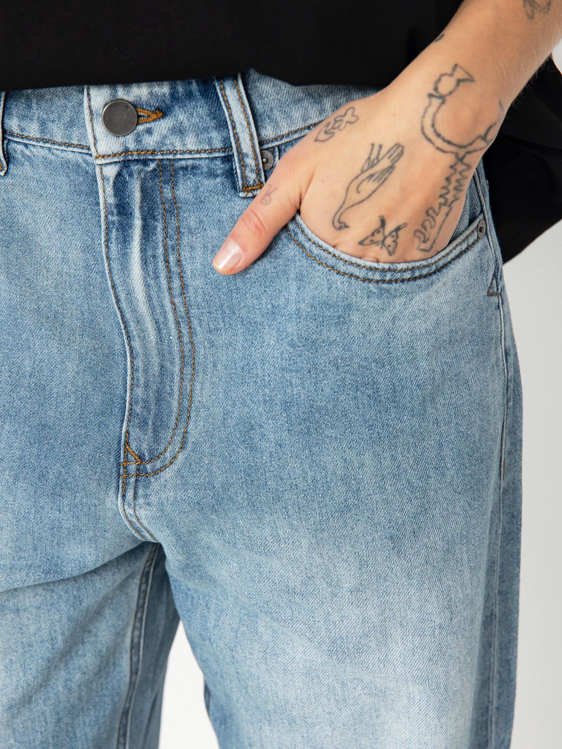 Панталони Volcom Daddio Jean Wmn (vintage blue)