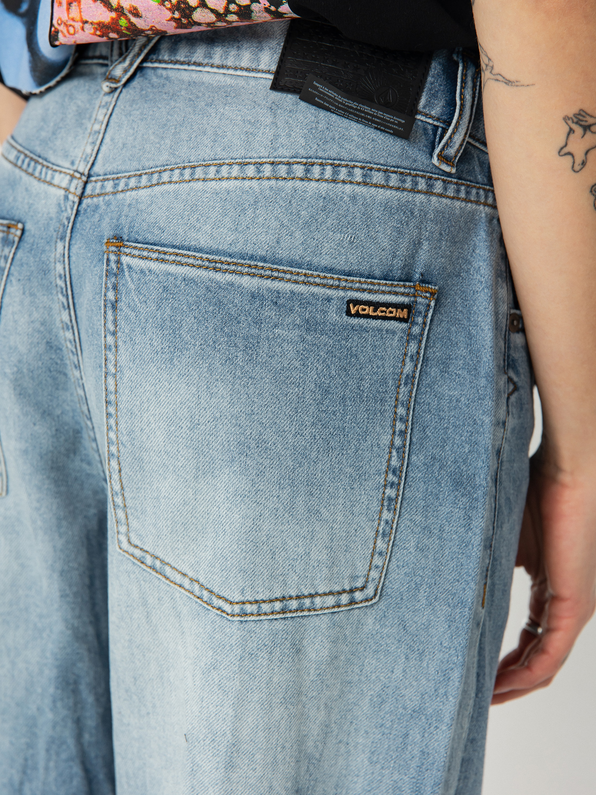 Панталони Volcom Daddio Jean Wmn (vintage blue)