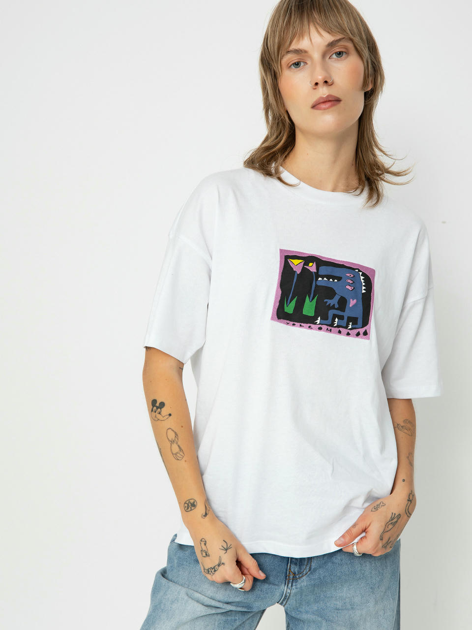 Тениска Volcom Ride The Wmn (white)