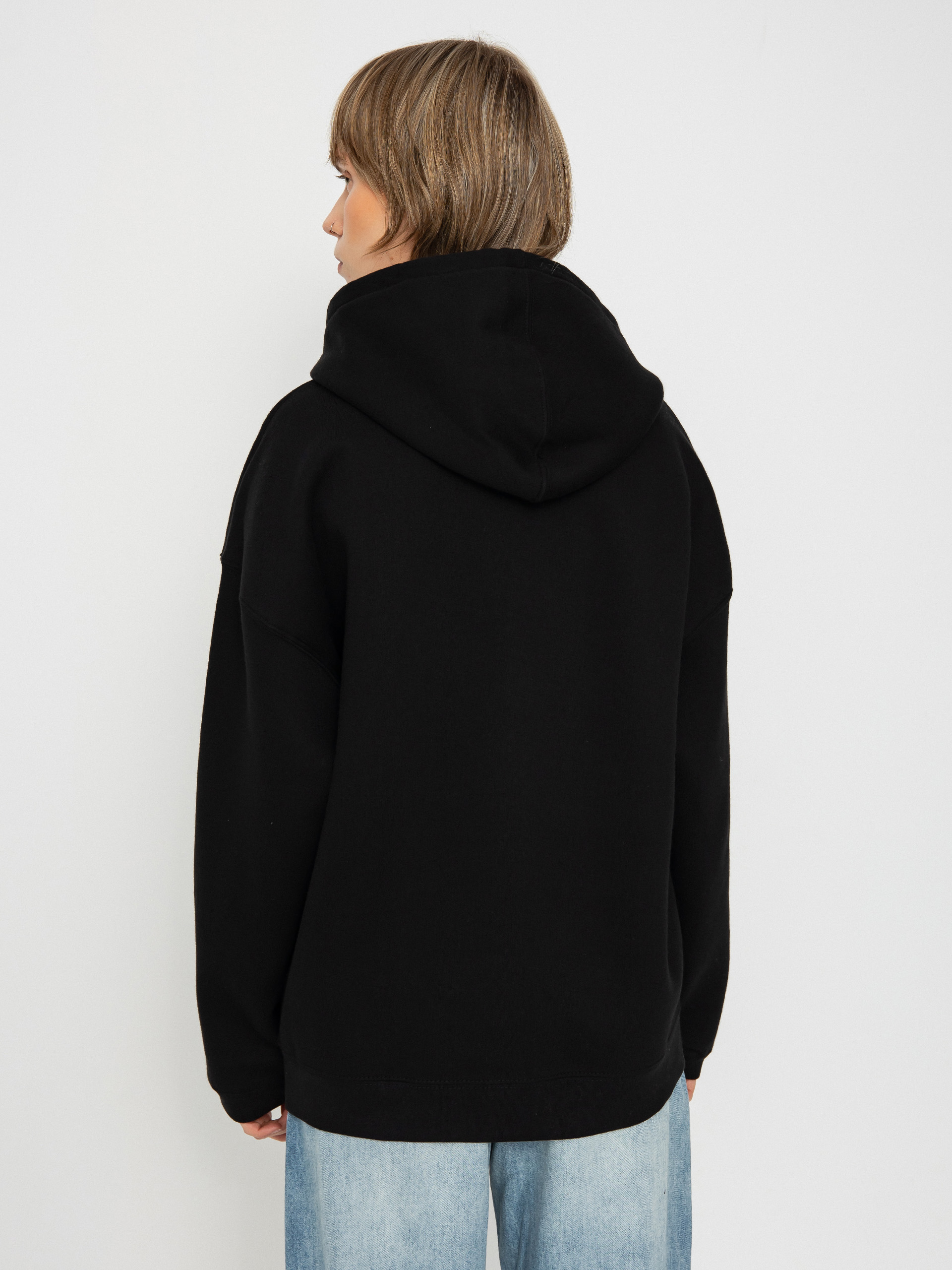 Суитшърт с качулка Volcom Stone Heart Up HD Wmn (black)