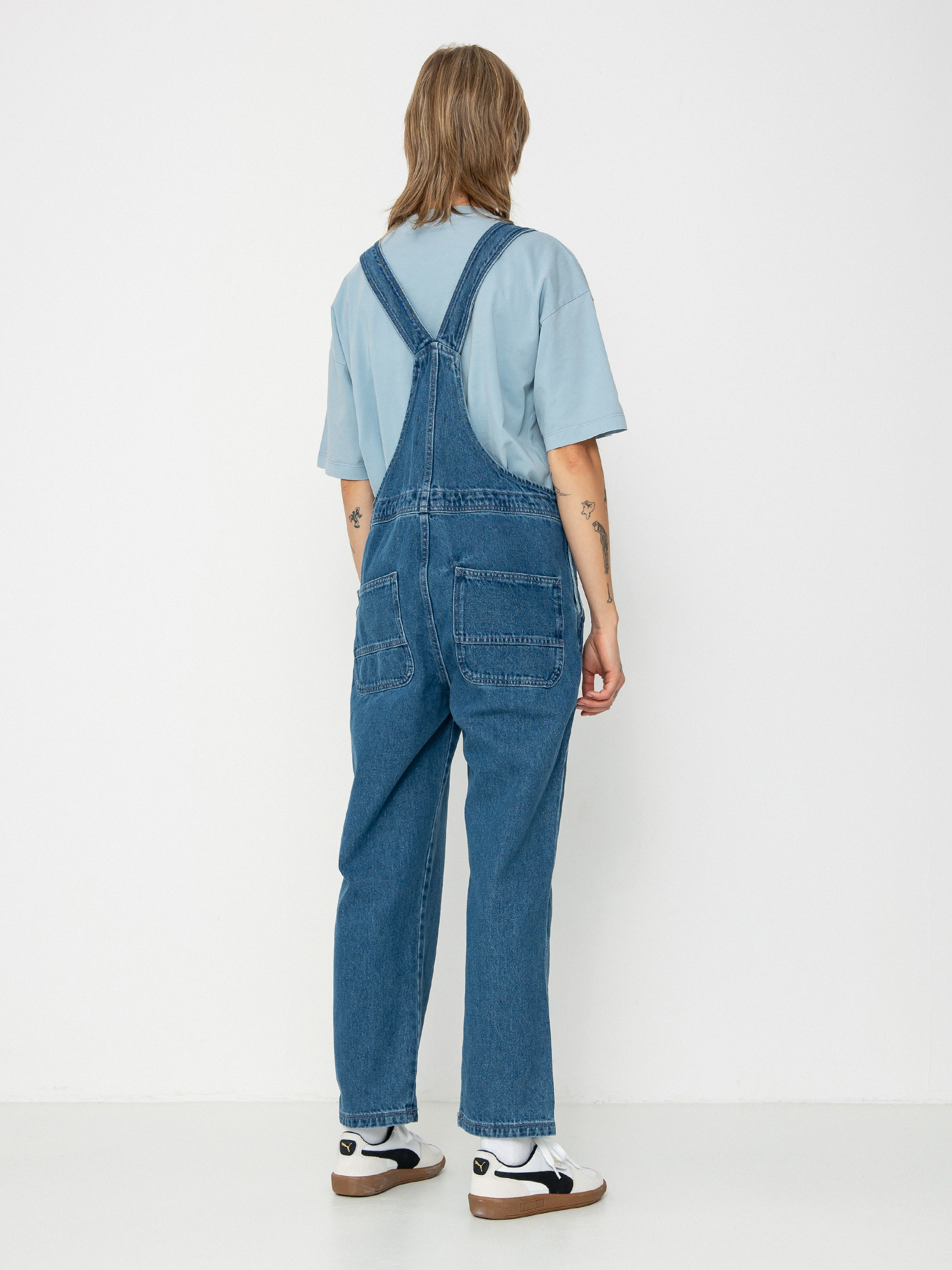 Панталони Quiksilver Uni Classic Denim Dungaree Wmn (estate blue)