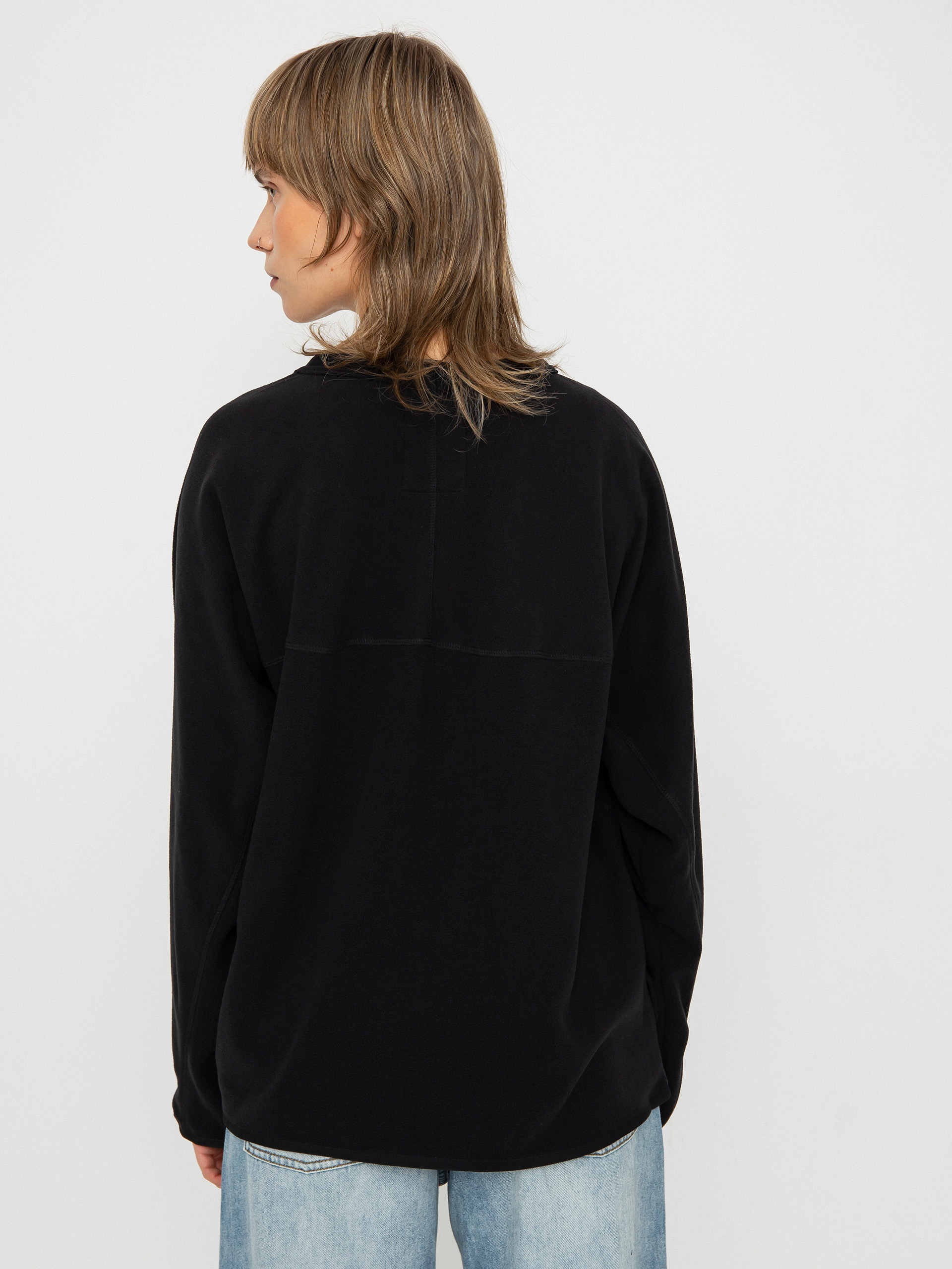 Мъжки Поларени суитшърт Kavu Kelowna (black)