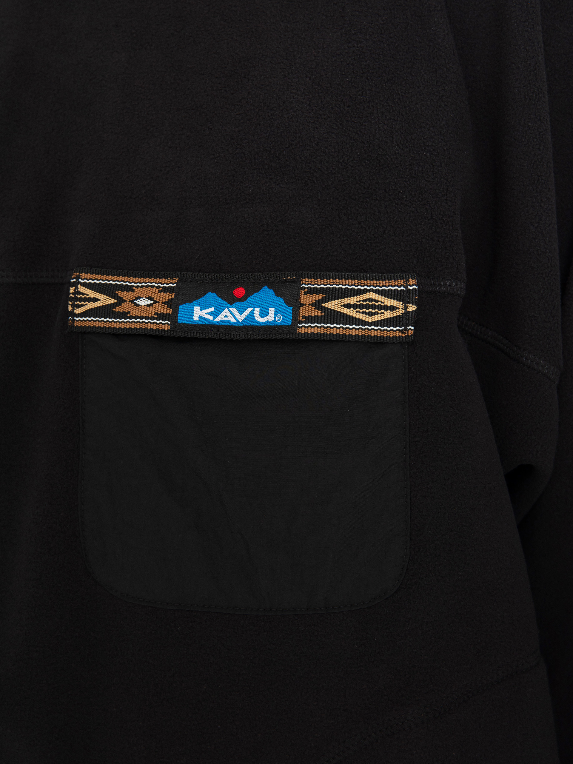 Мъжки Поларени суитшърт Kavu Kelowna (black)