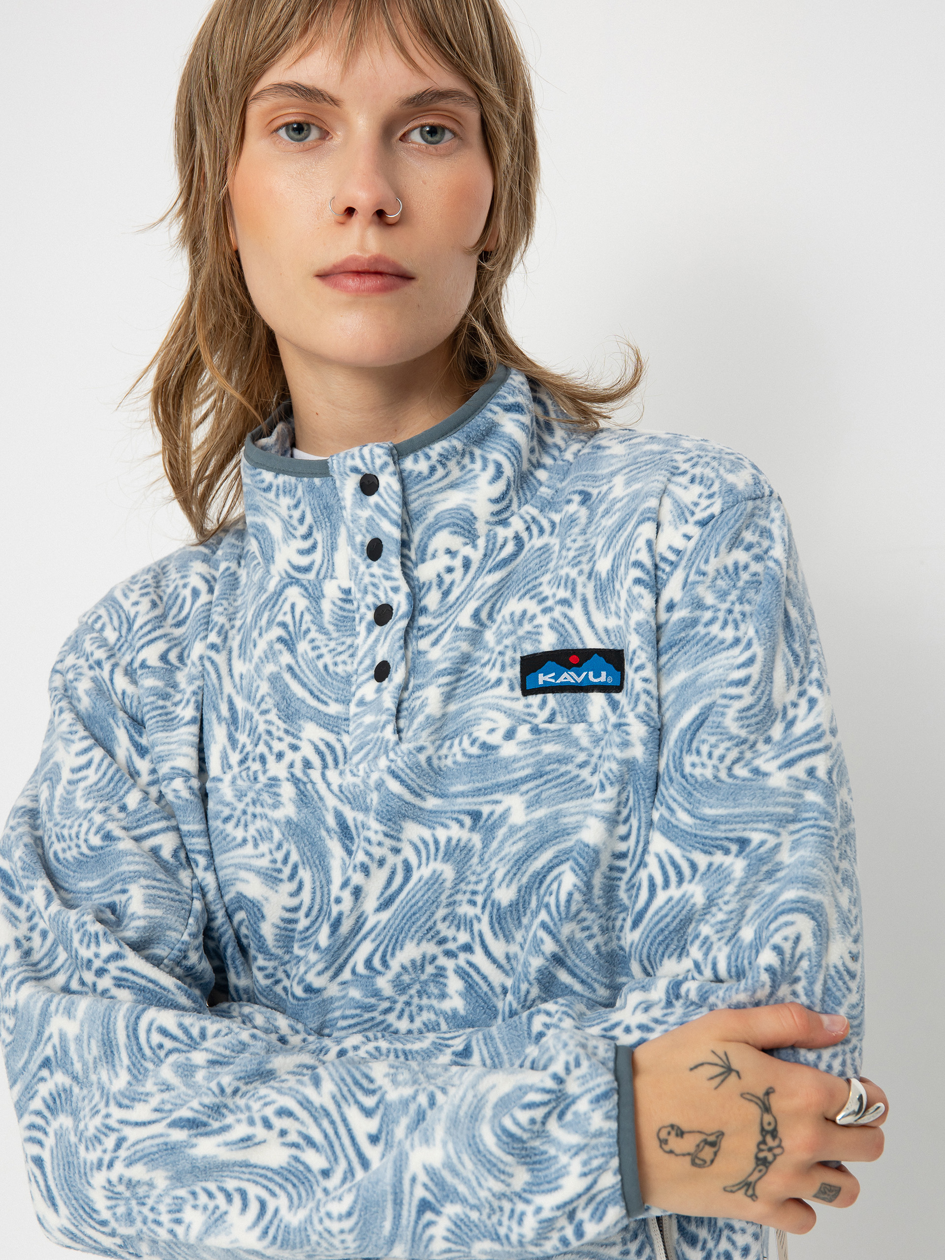 Мъжки Поларени суитшърт Kavu Cavanaugh (winter storm)