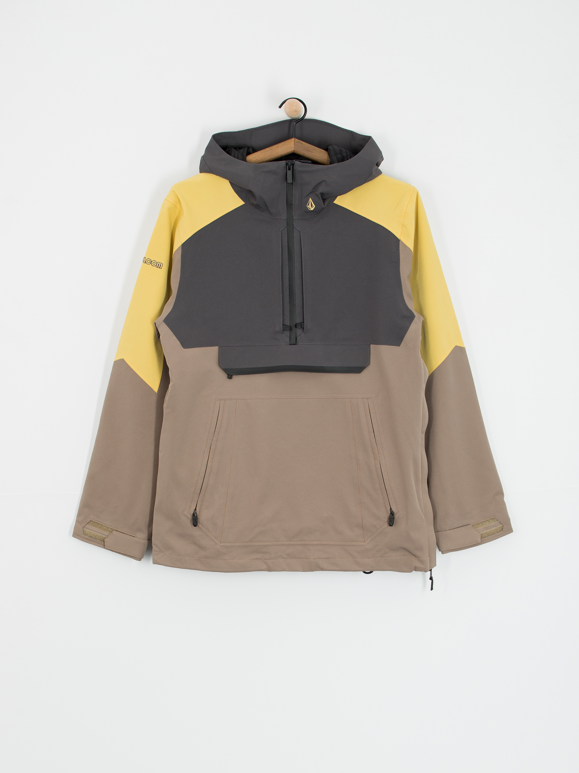 Мъжки Сноуборд яке Volcom Brighton Pullover (chestnut brown)