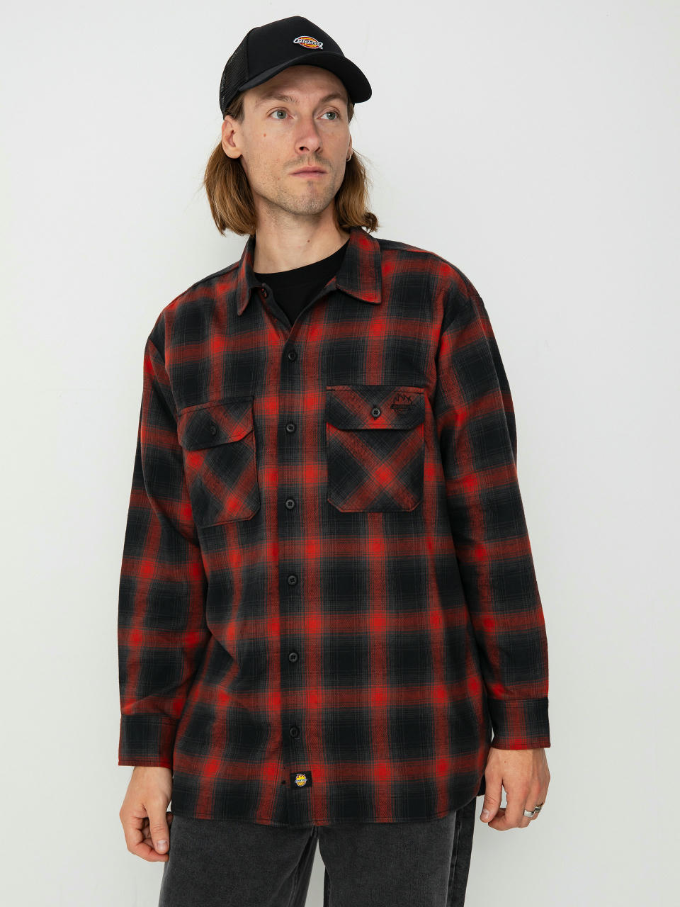 Риза Dickies X Spitfire Flannel (red ochre)