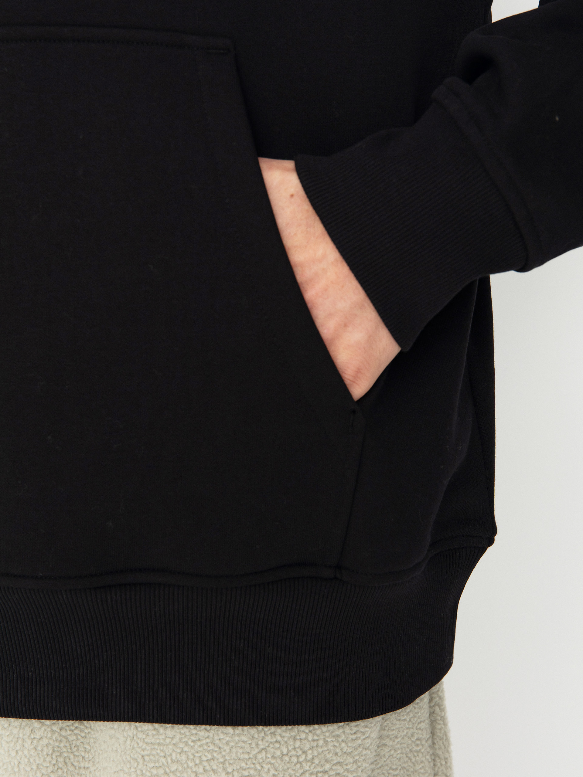 Суитшърт с качулка The North Face Drew Peak HD (tnf black)