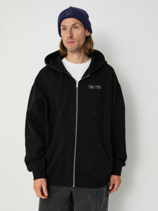 Суитшърт с качулка Carhartt WIP Think Tank ZHD (black/purple)