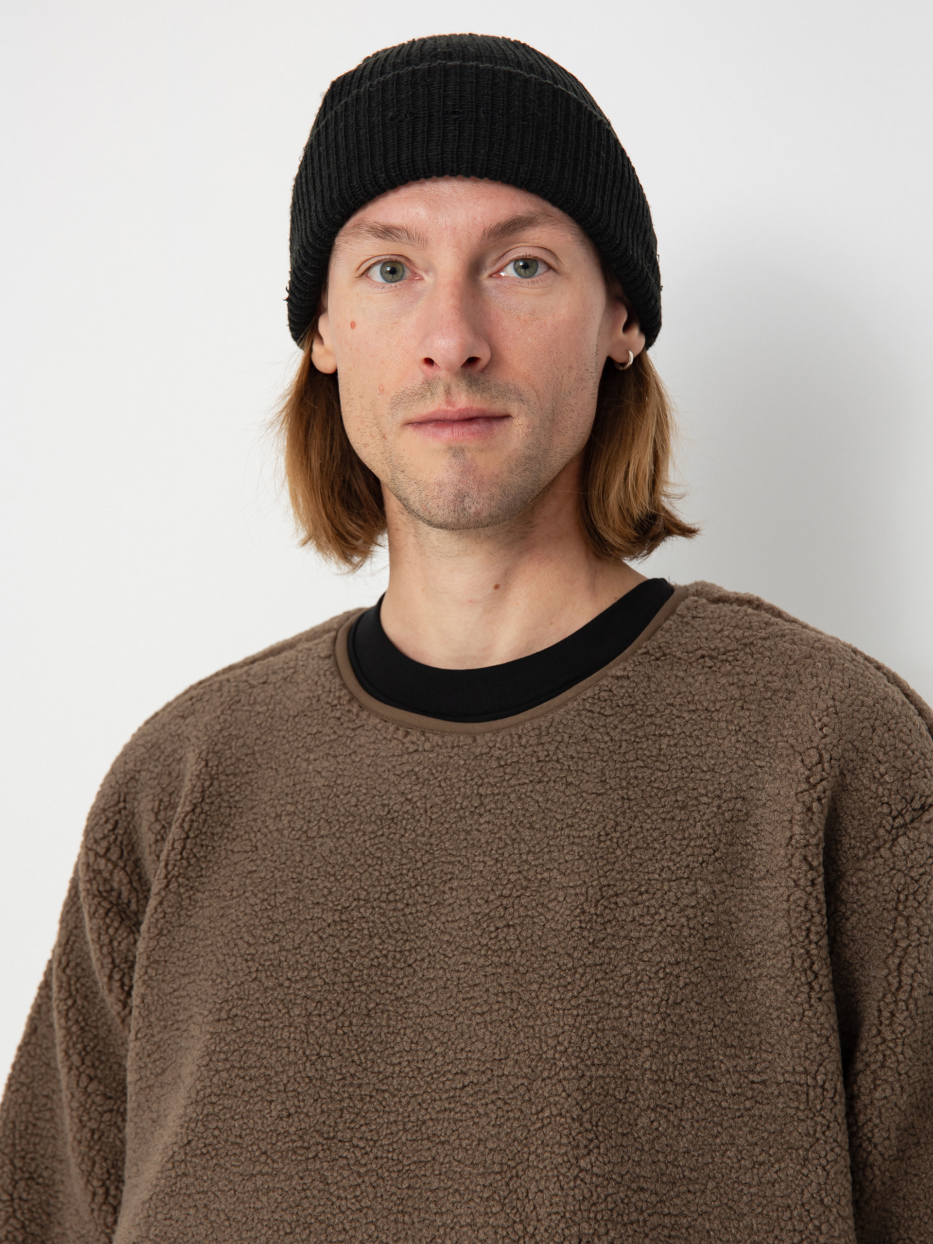 Мъжки Поларени суитшърт Kavu Port Pullover (walnut)