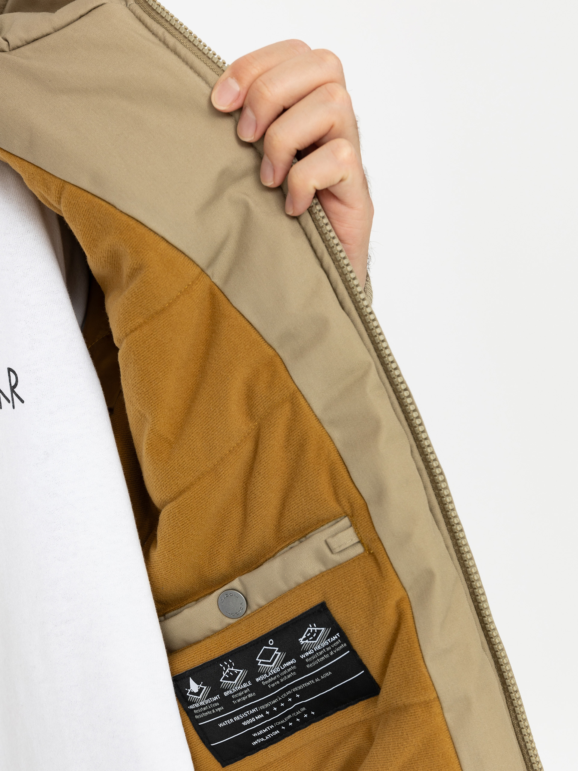 Яке Volcom Hernan 10K (khaki)